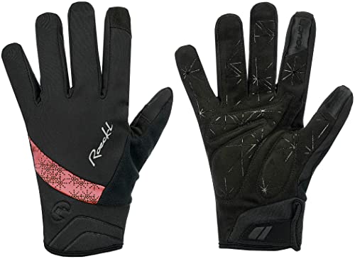 roeckl-waldau-damen-winter-fahrradhandschuhe-schwarz-coral-gr-7 image 5