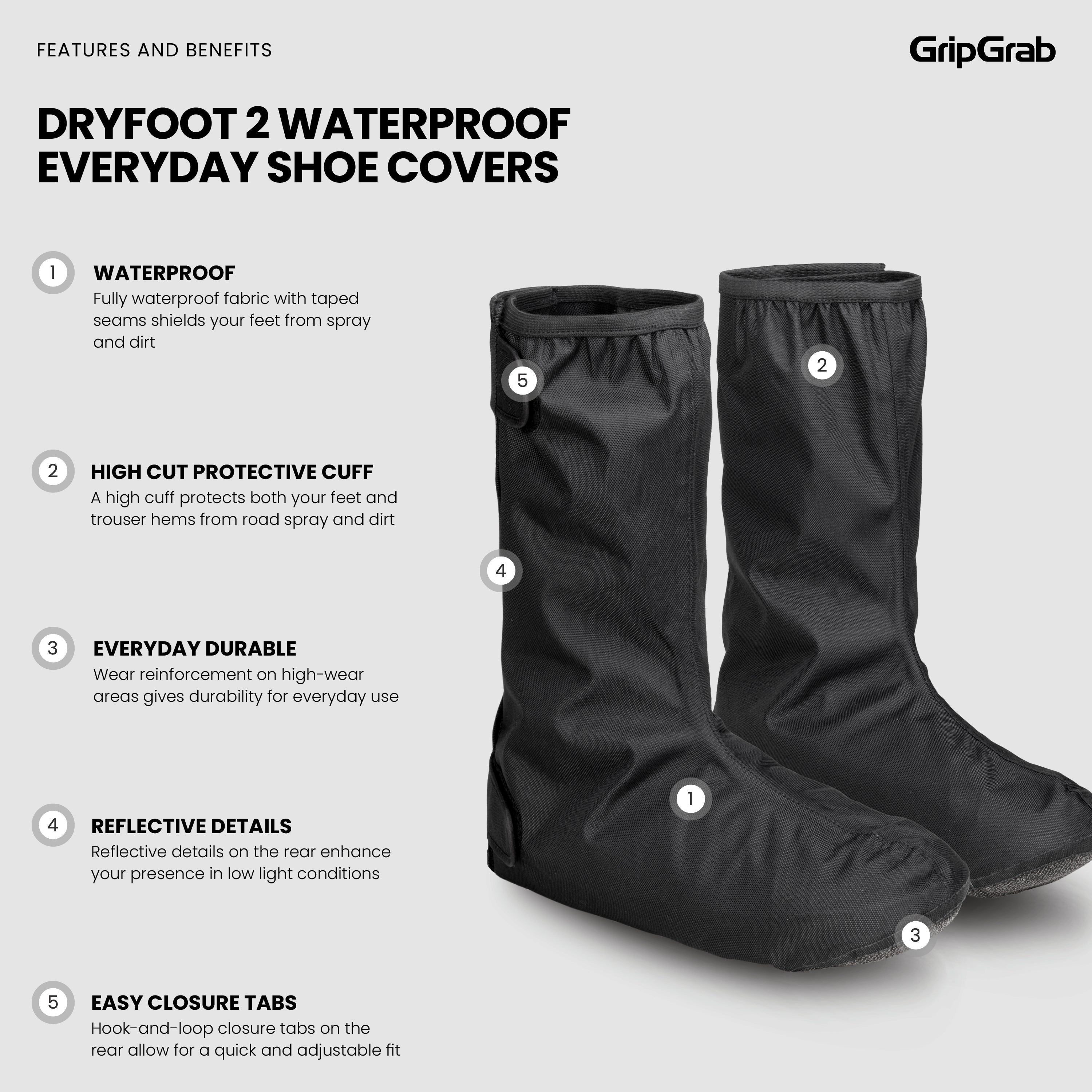 gripgrab-dryfoot-2-wasserdichte-alltags-overschuhe-schwarz-l image 5