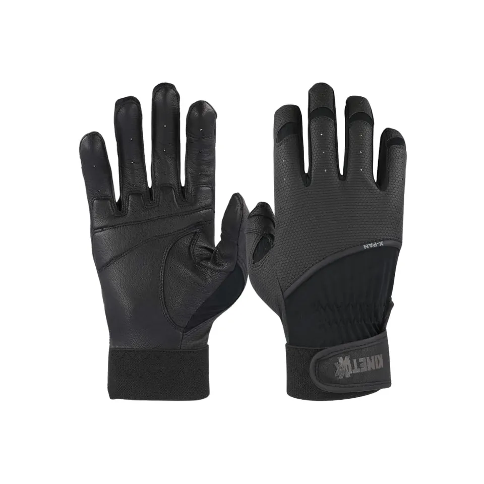 kinetixx-x-pan-einsatzhandschuhe-schwarz-m-touchscreen-leder image 1