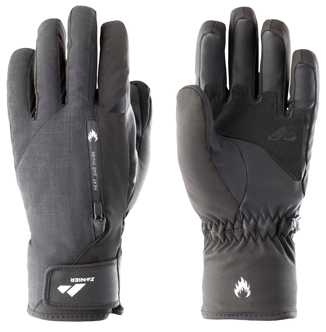 zanier-serfaus-stx-damen-skihandschuhe-schwarz image 3
