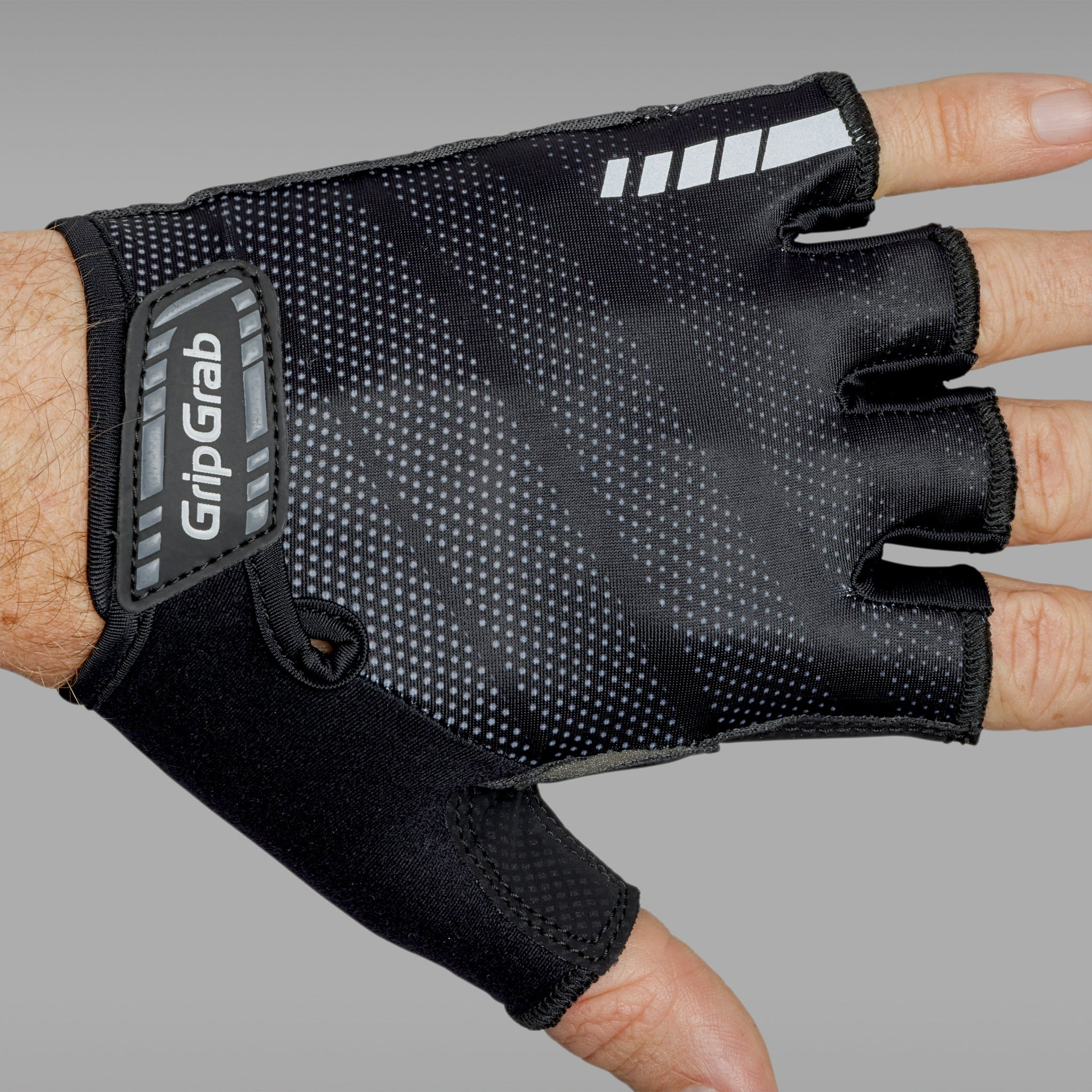 gripgrab-rouleur-handschuhe-kurzfinger-schwarz-gepolstert image 4