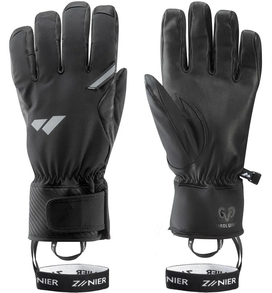 zanier-laserz-tw-2-0-bergsporthandschuhe-schwarz-ziegenleder image 1