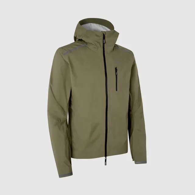 gripgrab-explr-regenjacke-olive-green-wasserdicht-leicht image 1