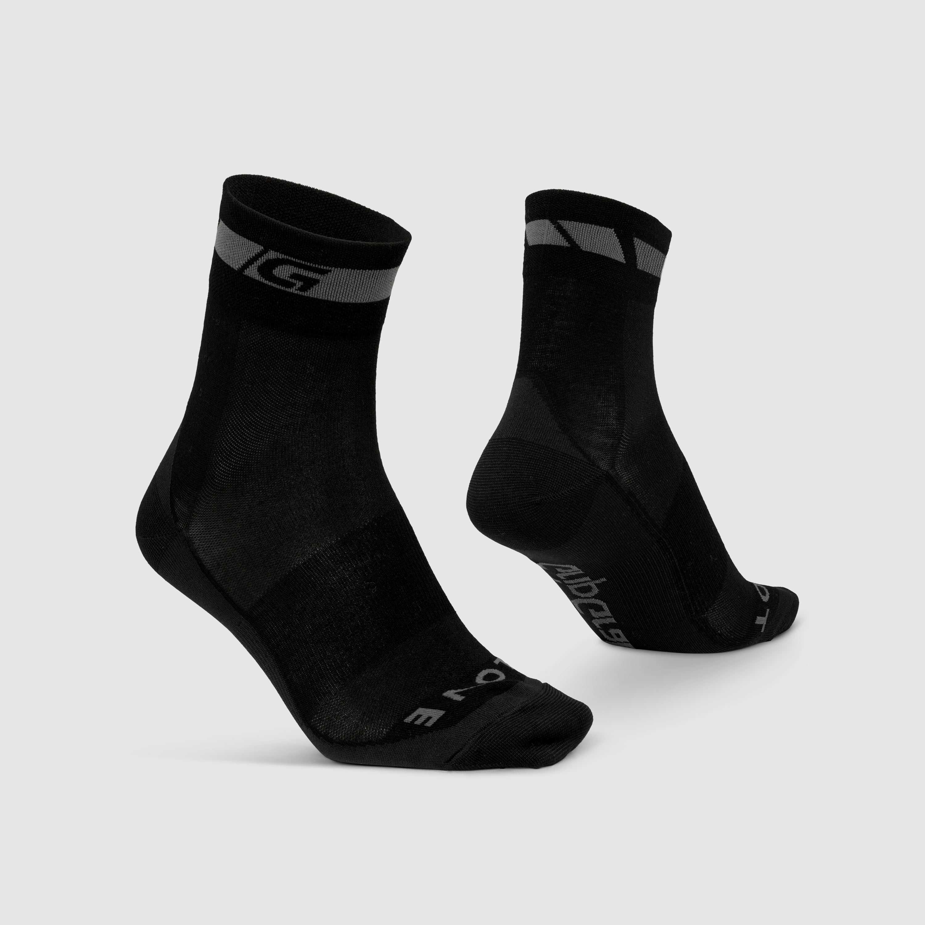 gripgrab-ride-merino-socken-schwarz-regular-cut-1-paar image 1