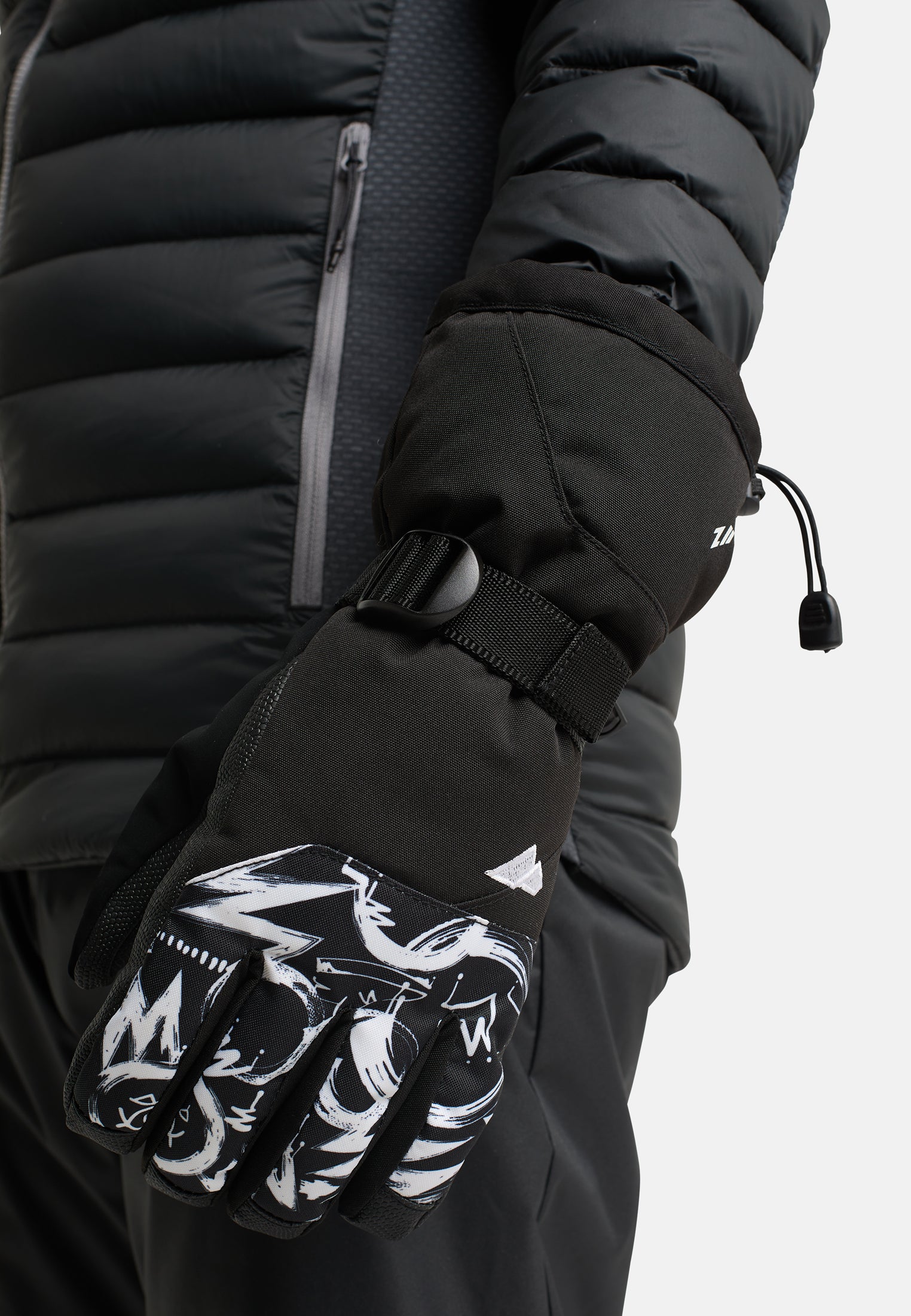 zanier-gap-stx-snowboard-handschuhe-schwarz-sympatex image 3