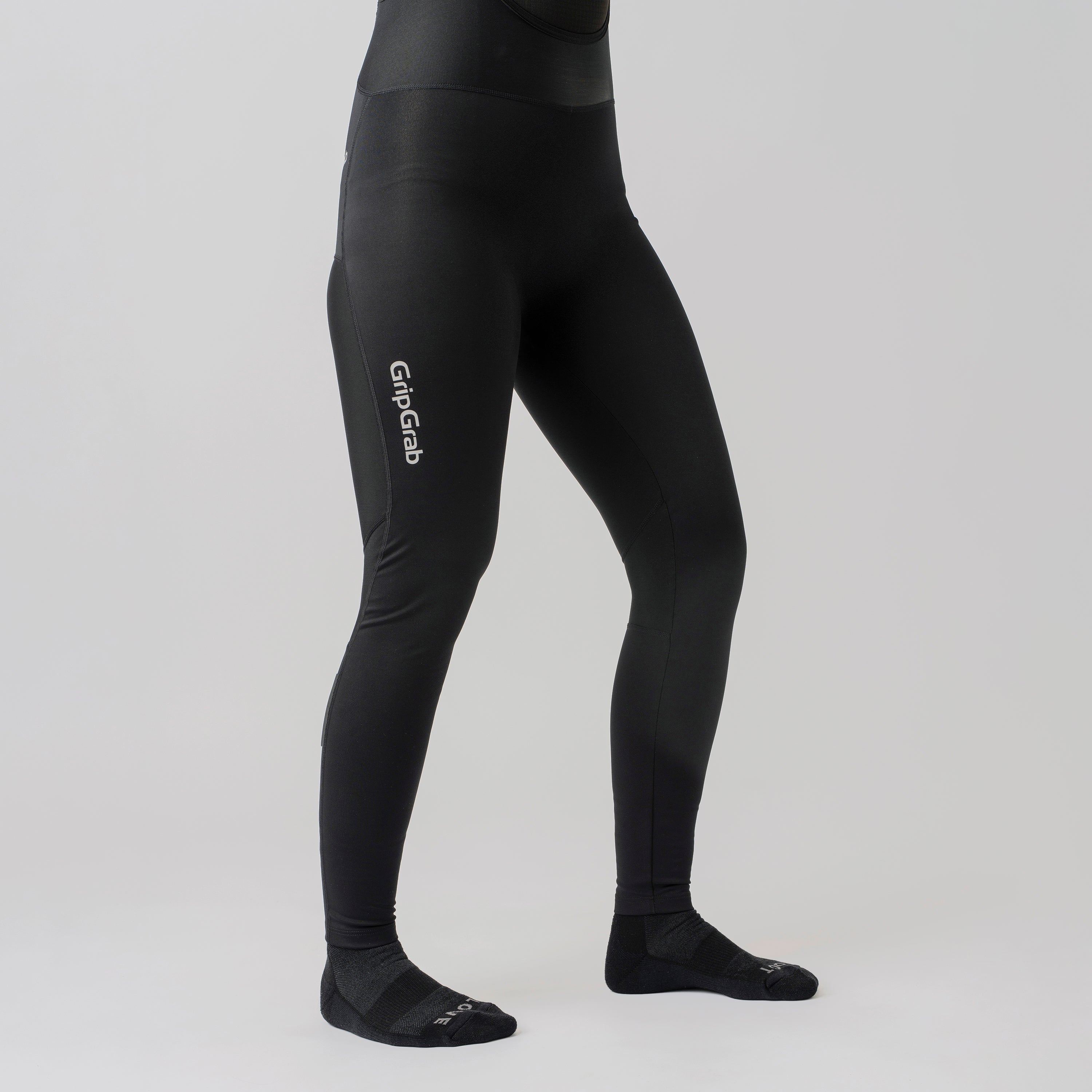 gripgrab-pacr-damen-bib-tights-schwarz-ohne-polster-winter image 2