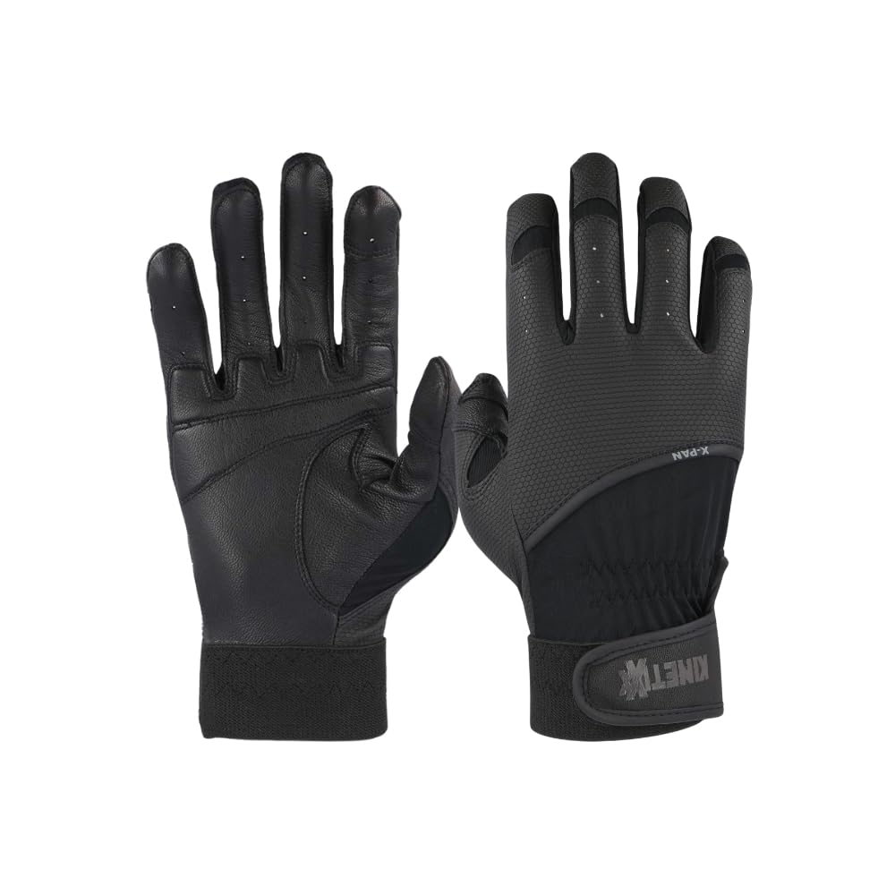 kinetixx-x-pan-einsatzhandschuhe-schwarz-m-touchscreen-leder image 1