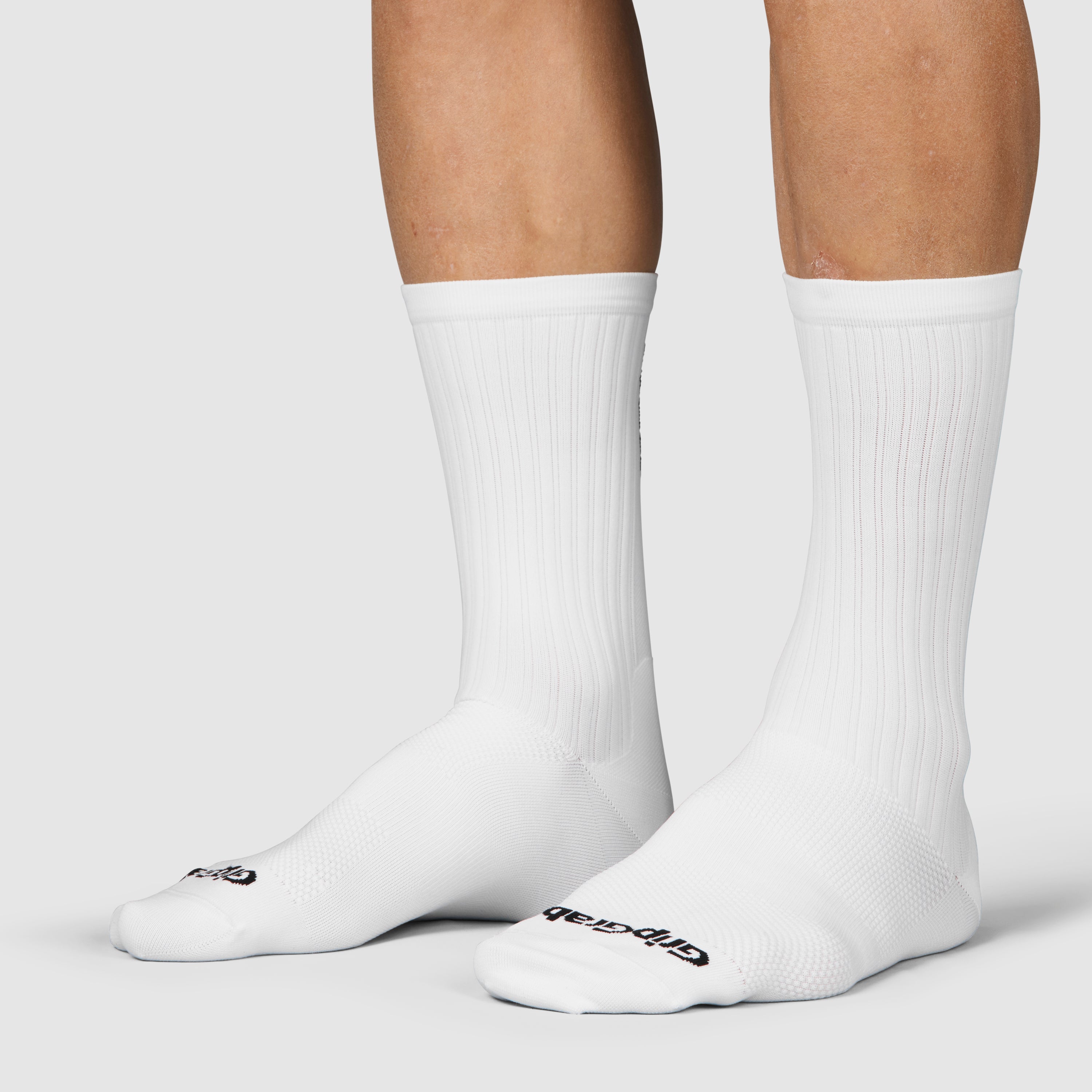 gripgrab-pacr-high-cut-socken-radsocken-wei-coolmax-19cm image 2