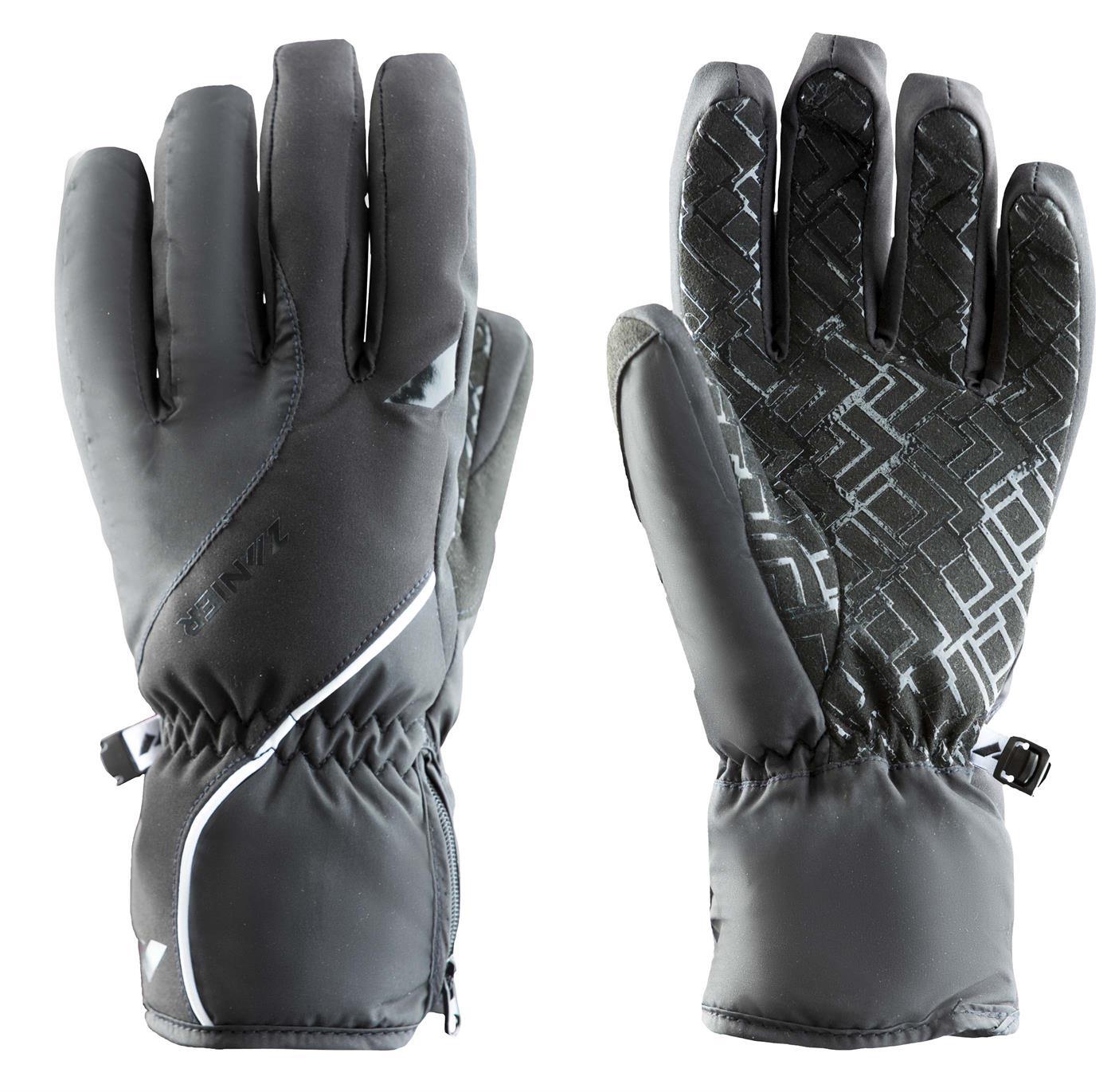 zanier-seefeld-stx-skihandschuhe-damen-weiss-schwarz-primaloft image 1