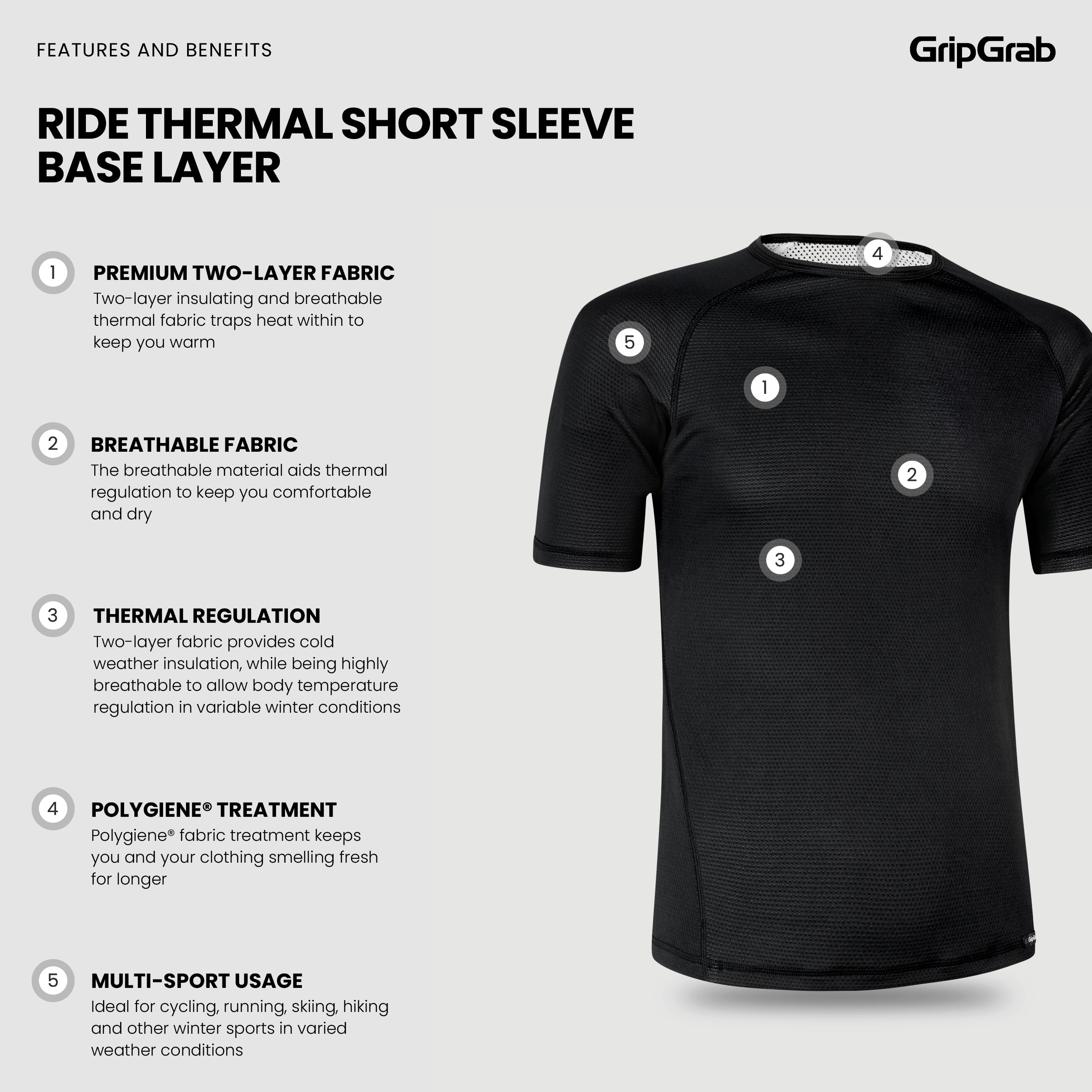 gripgrab-ride-thermal-unterhemd-kurzarm-schwarz-geruchshemmend image 7