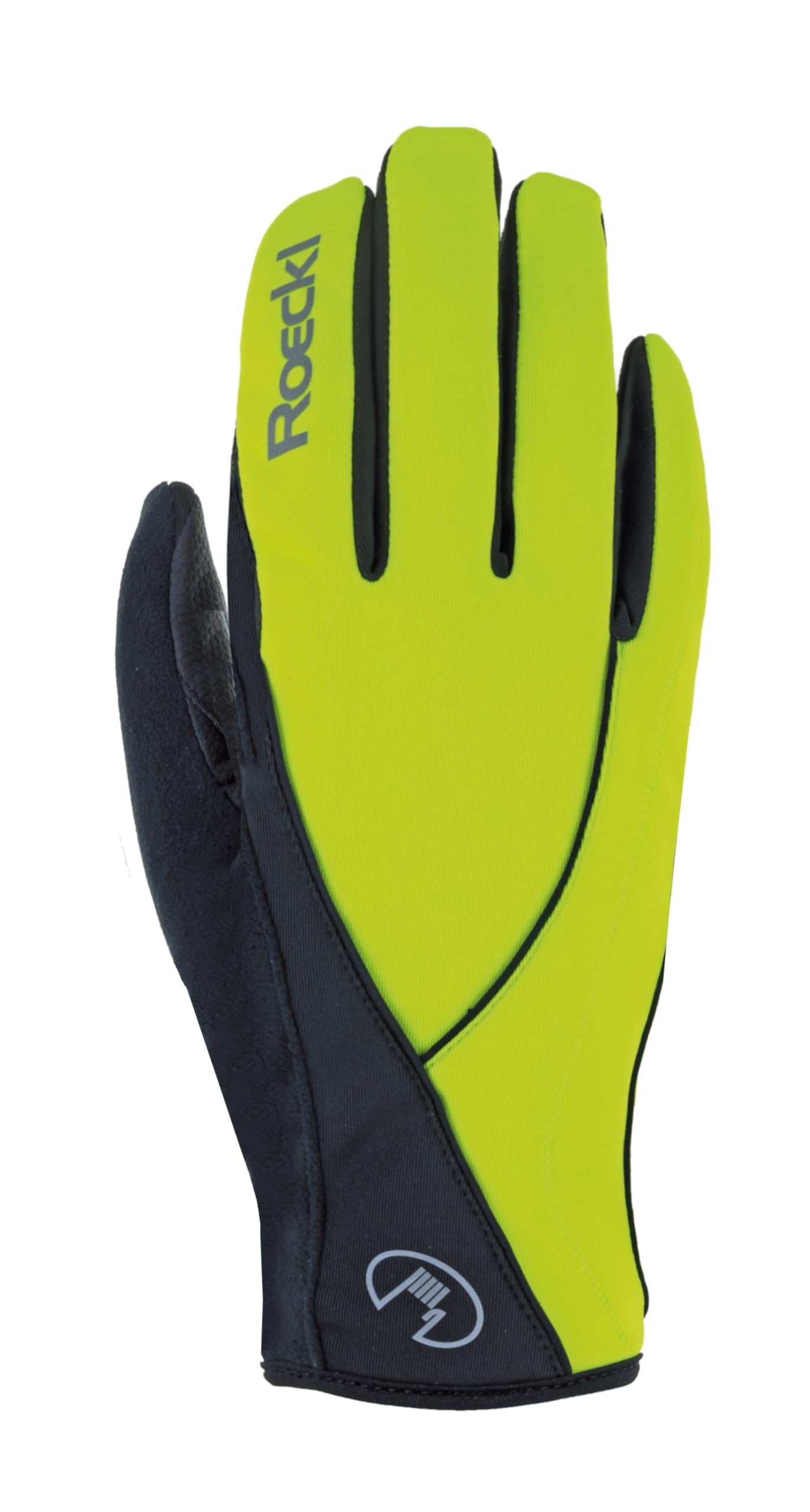 roeckl-eco-series-laikko-fahrradhandschuhe-neongelb-windstopper image 2