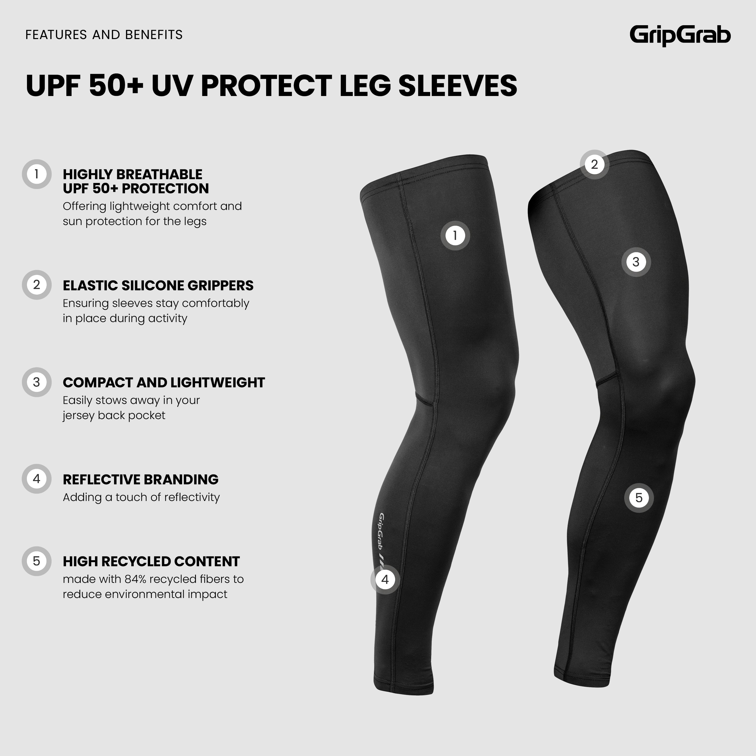 gripgrab-ride-beinlinge-wei-upf-50-uv-schutz image 7