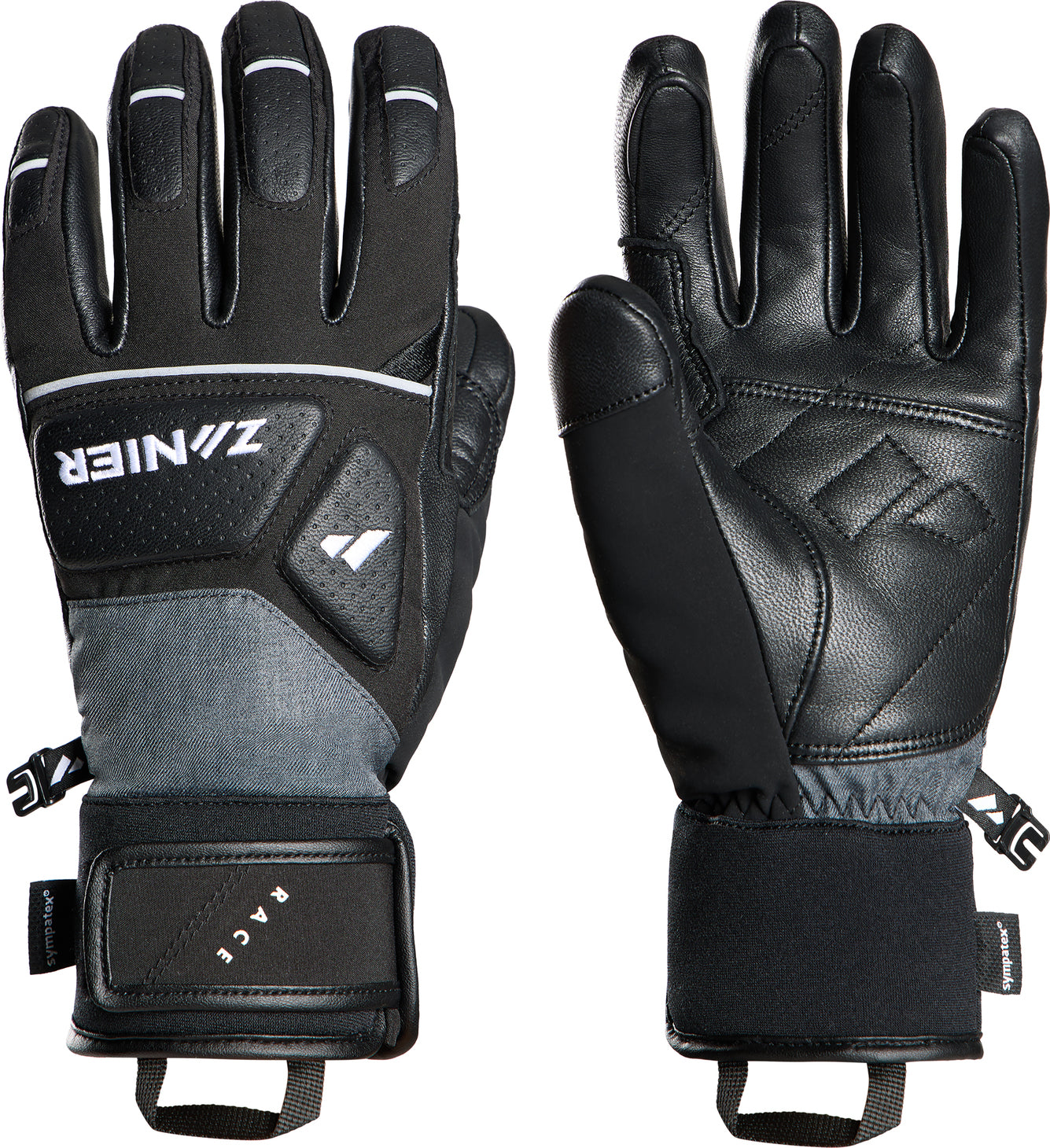 zanier-race-pro-stx-skihandschuhe-schwarz-sympatex-wasserdicht image 4