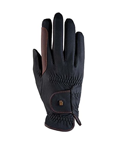 roeckl-roeck-grip-reithandschuh-schwarz-gr-e-8-zweifarbig image 1