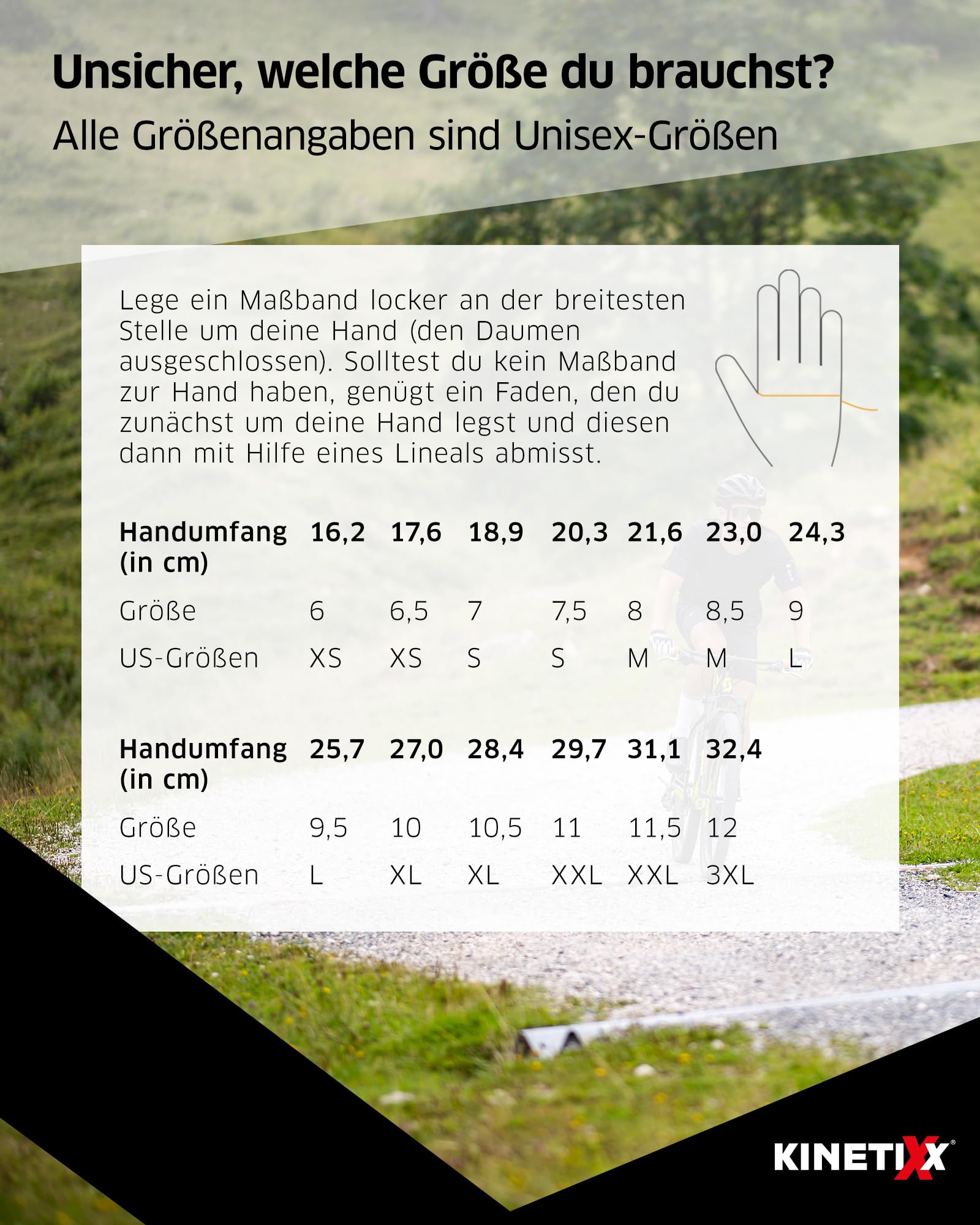 kinetixx-leo-sommer-radhandschuh-schwarz-9-5-mesh image 6