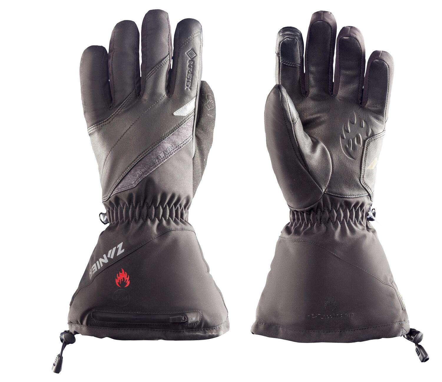 zanier-aviator-gtx-heizhandschuhe-gore-tex-schwarz-beheizbar image 2