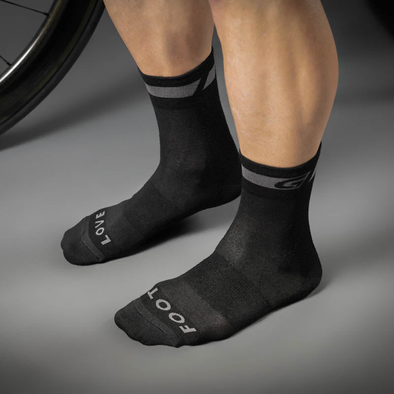 gripgrab-ride-merino-socken-schwarz-regular-cut-1-paar image 2