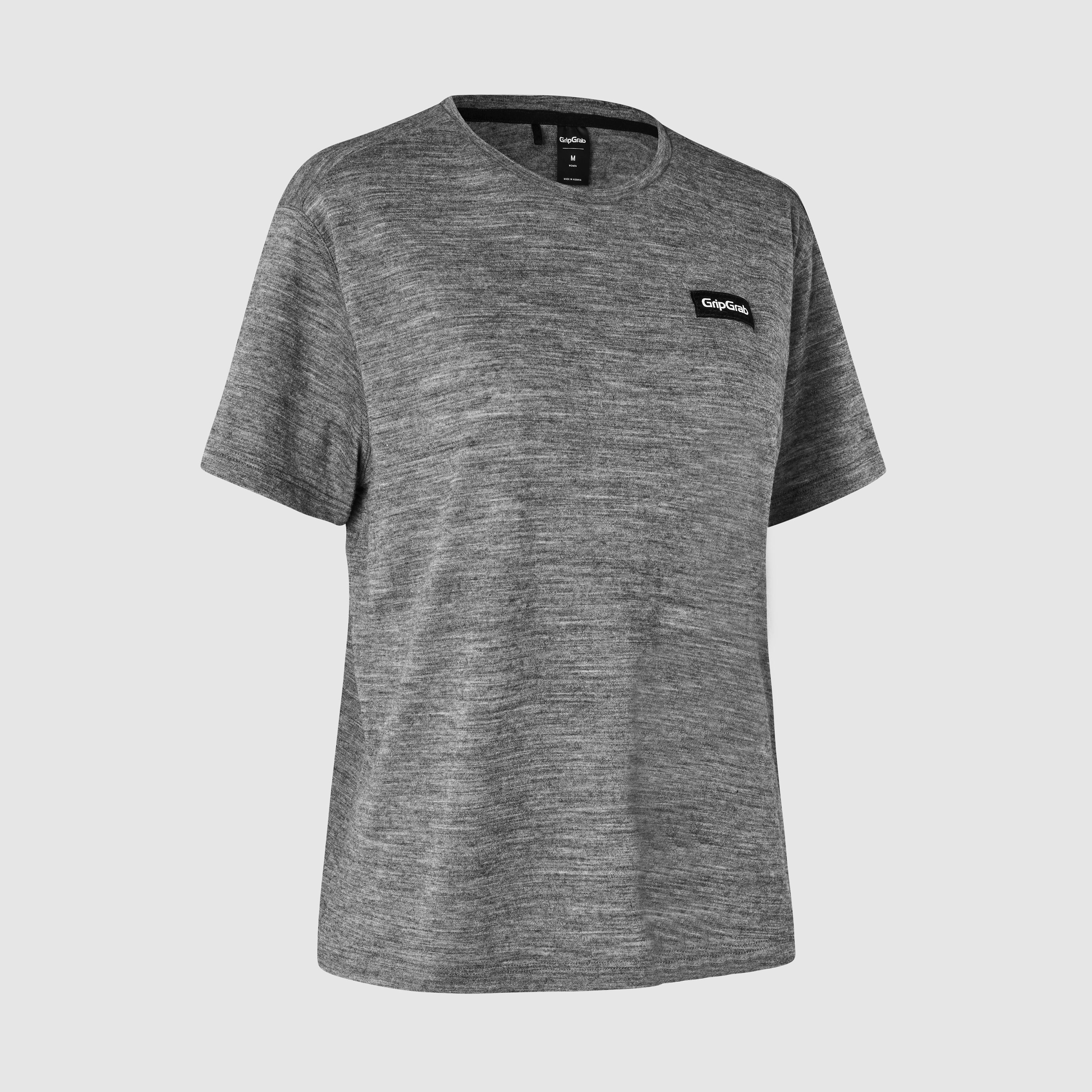 gripgrab-explr-merinotech-t-shirt-damen-grau-merino image 1
