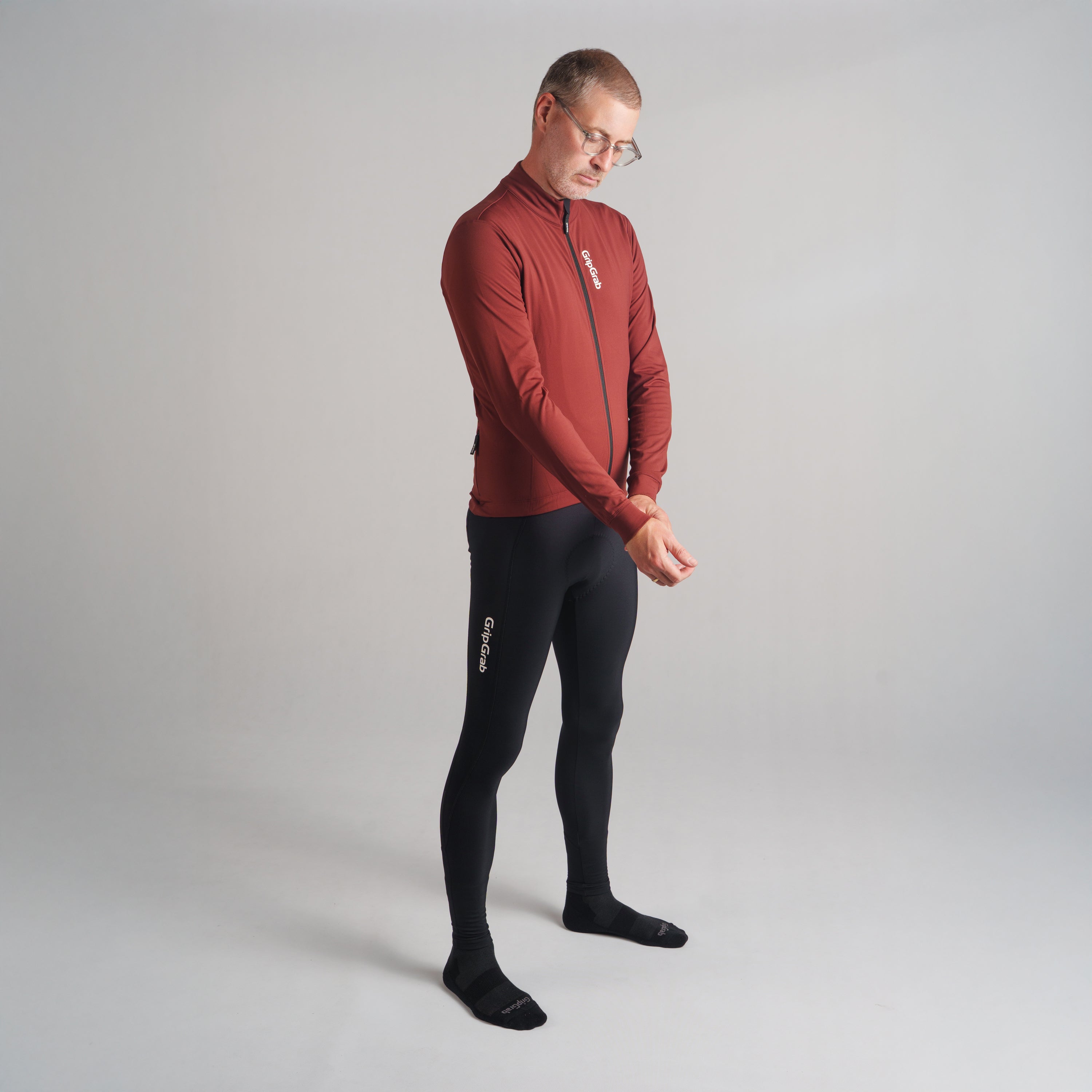 gripgrab-ride-thermal-trikot-dark-red-fleece-langarm-herren image 4