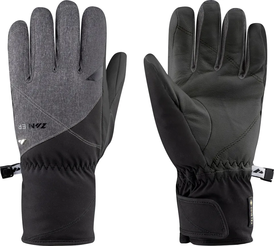 zanier-kaprun-gtx-damen-skihandschuhe-schwarz-gore-tex-leder image 1