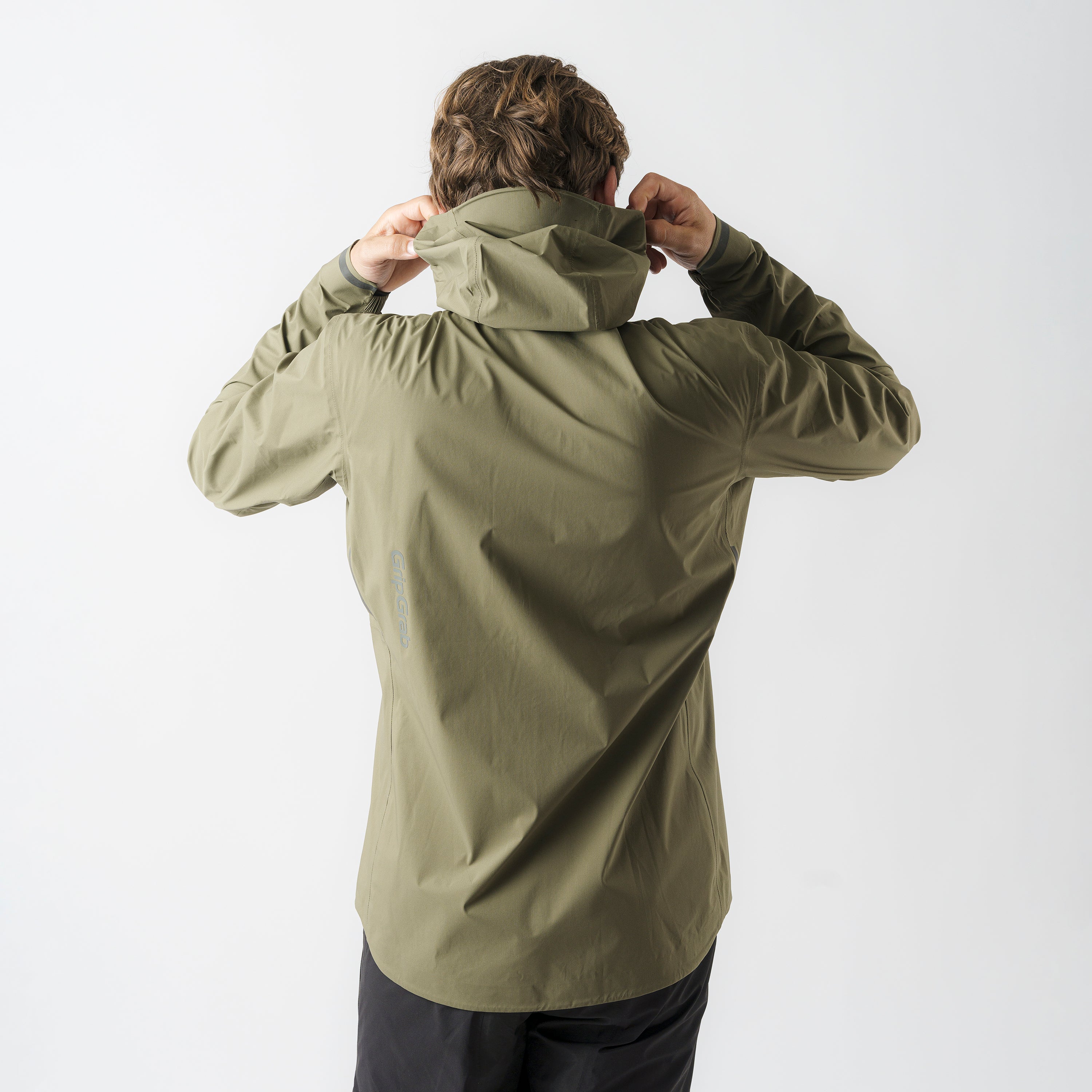 gripgrab-explr-regenjacke-olive-green-wasserdicht-leicht image 4