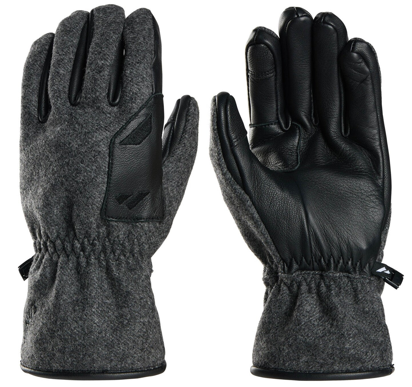 zanier-austrian-loden-glove-lederhandschuh-anthrazit-touch image 5