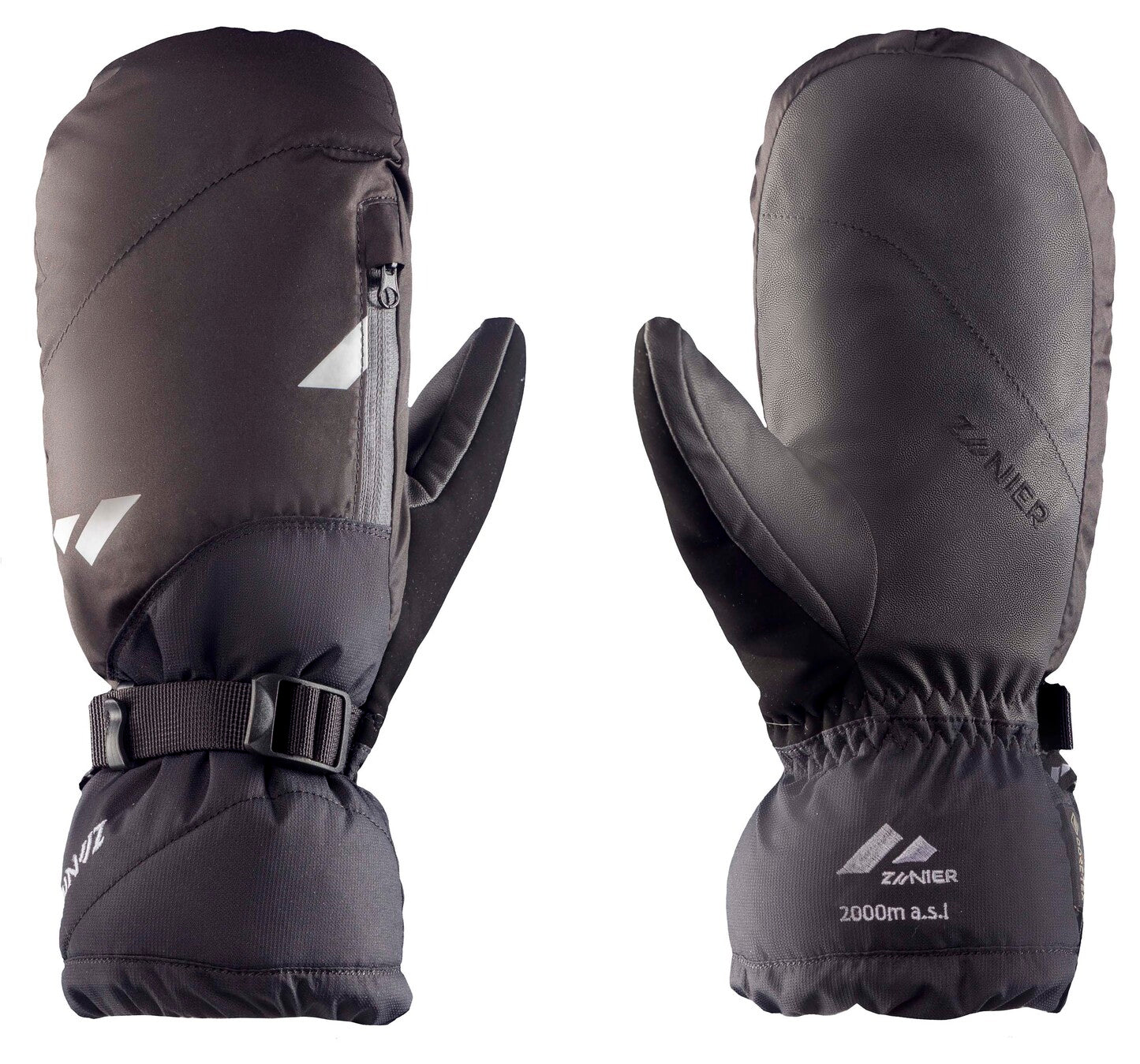 zanier-ride-gtx-mitten-f-ustling-schwarz-gore-tex-3-in-1 image 2