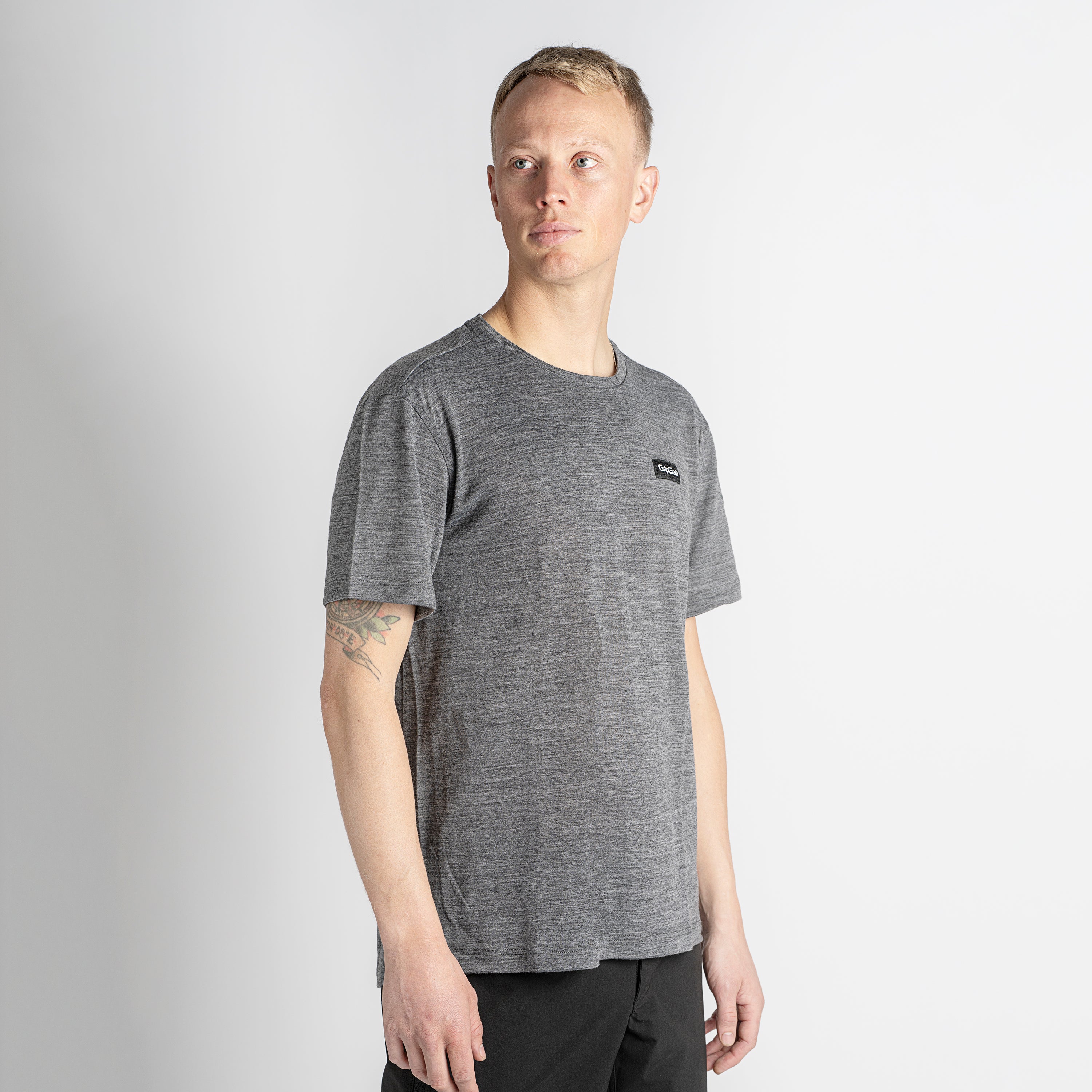 gripgrab-explr-merinotech-t-shirt-dunkelgrau-merino image 2