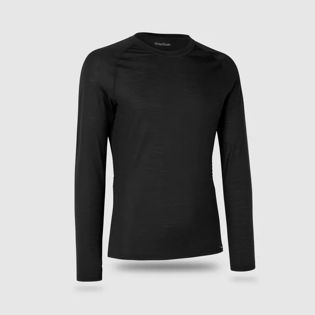 gripgrab-ride-merino-base-layer-langarm-thermo-schwarz image 1