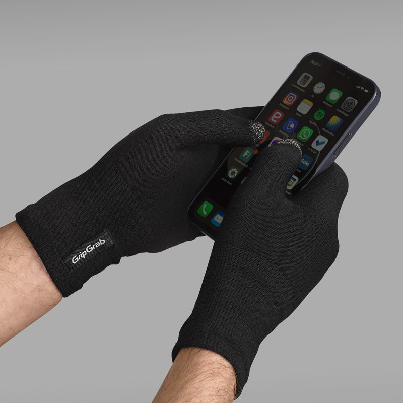 gripgrab-ride-merino-wool-liner-gloves-fahrradhandschuhe-schwarz image 2