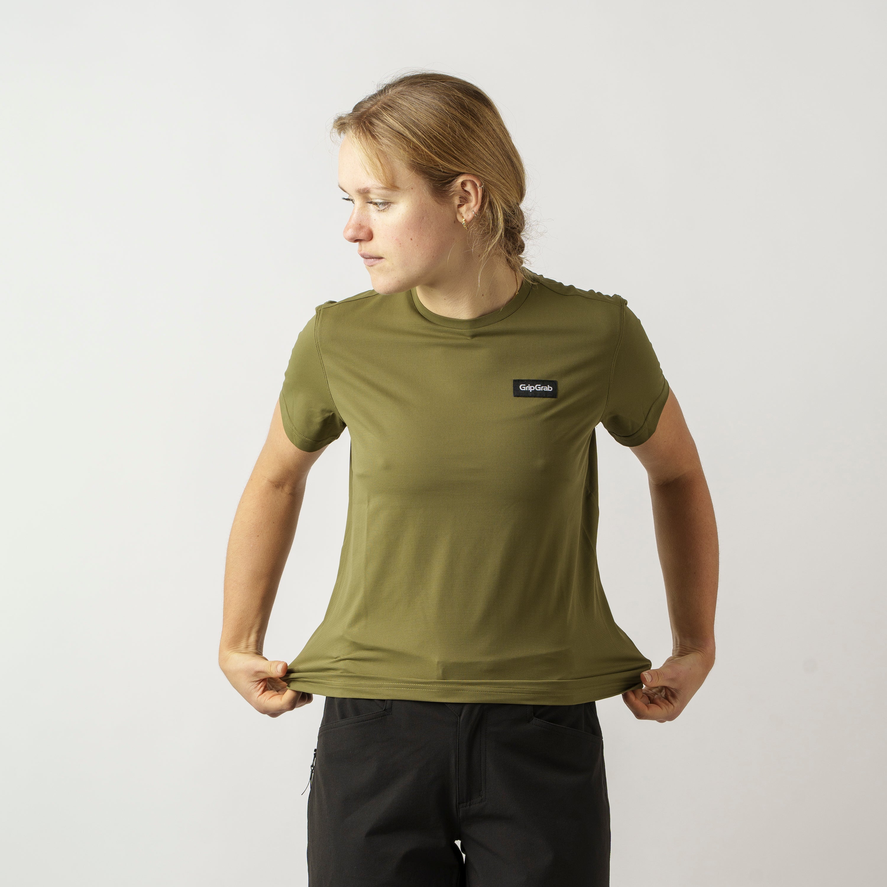 gripgrab-explr-damen-t-shirt-schwarz-schnelltrocknend image 2
