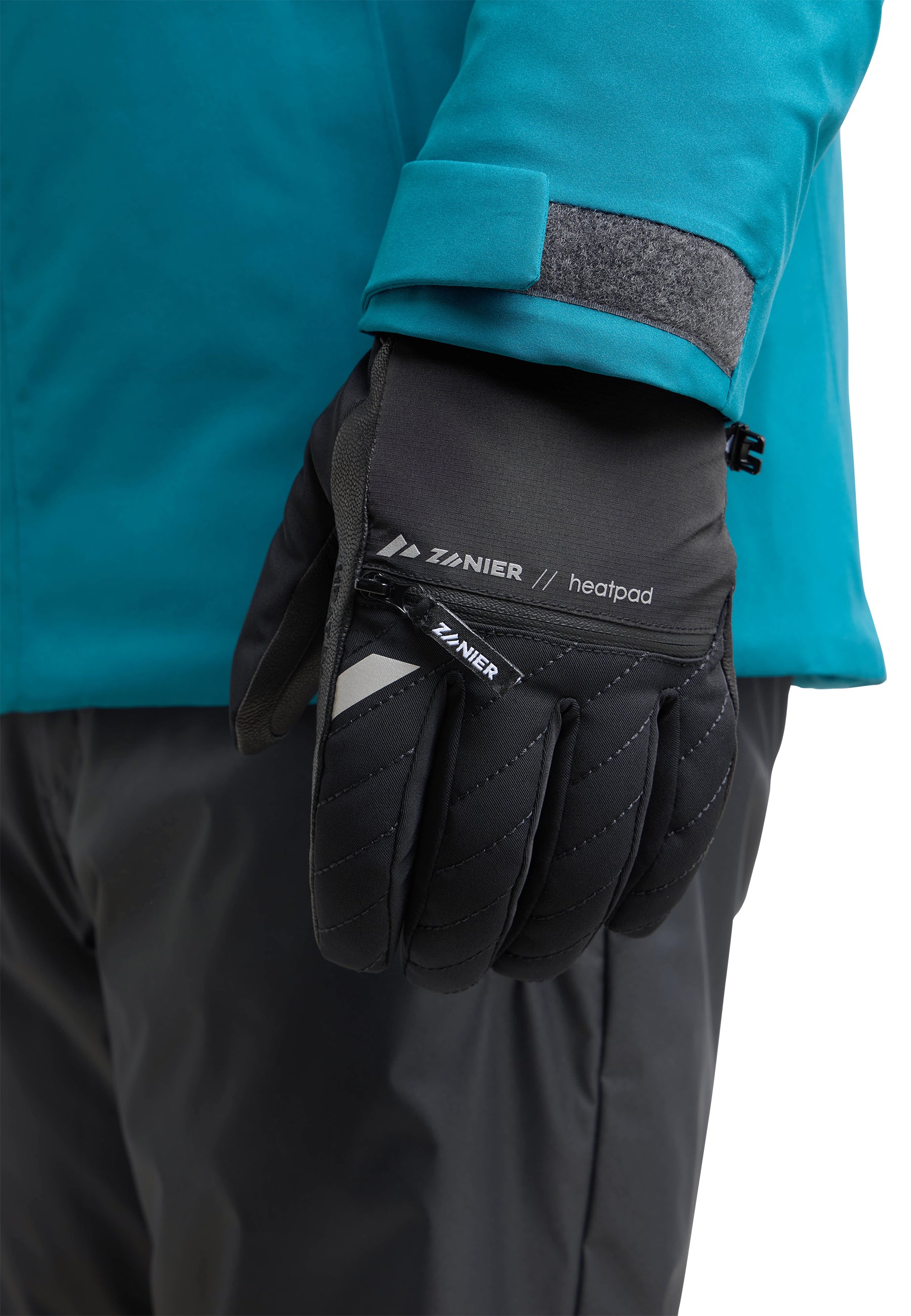 zanier-radiator-stx-skihandschuhe-schwarz-8-5-3-in-1 image 3