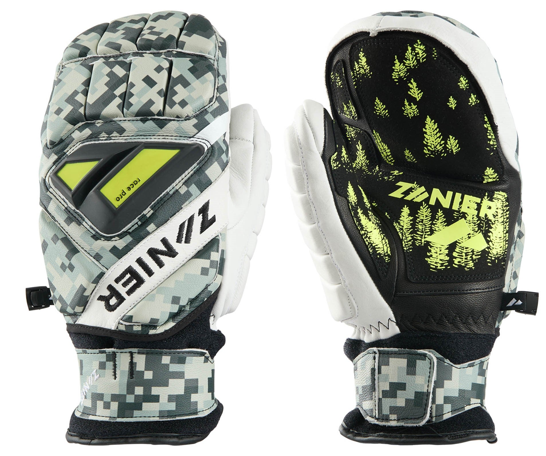 zanier-gate-killer-mitten-f-ustlinge-schwarz-neongelb image 3