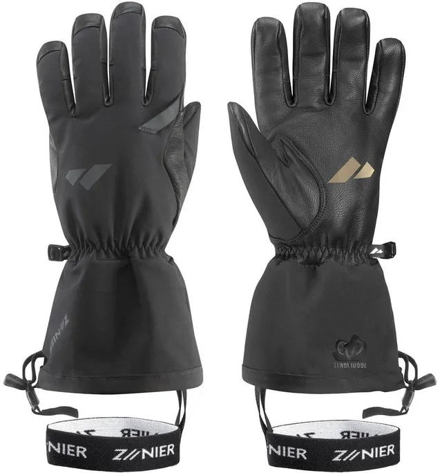 zanier-wildspitze-tw-2-0-fingerhandschuhe-schwarz-tirolwool image 1