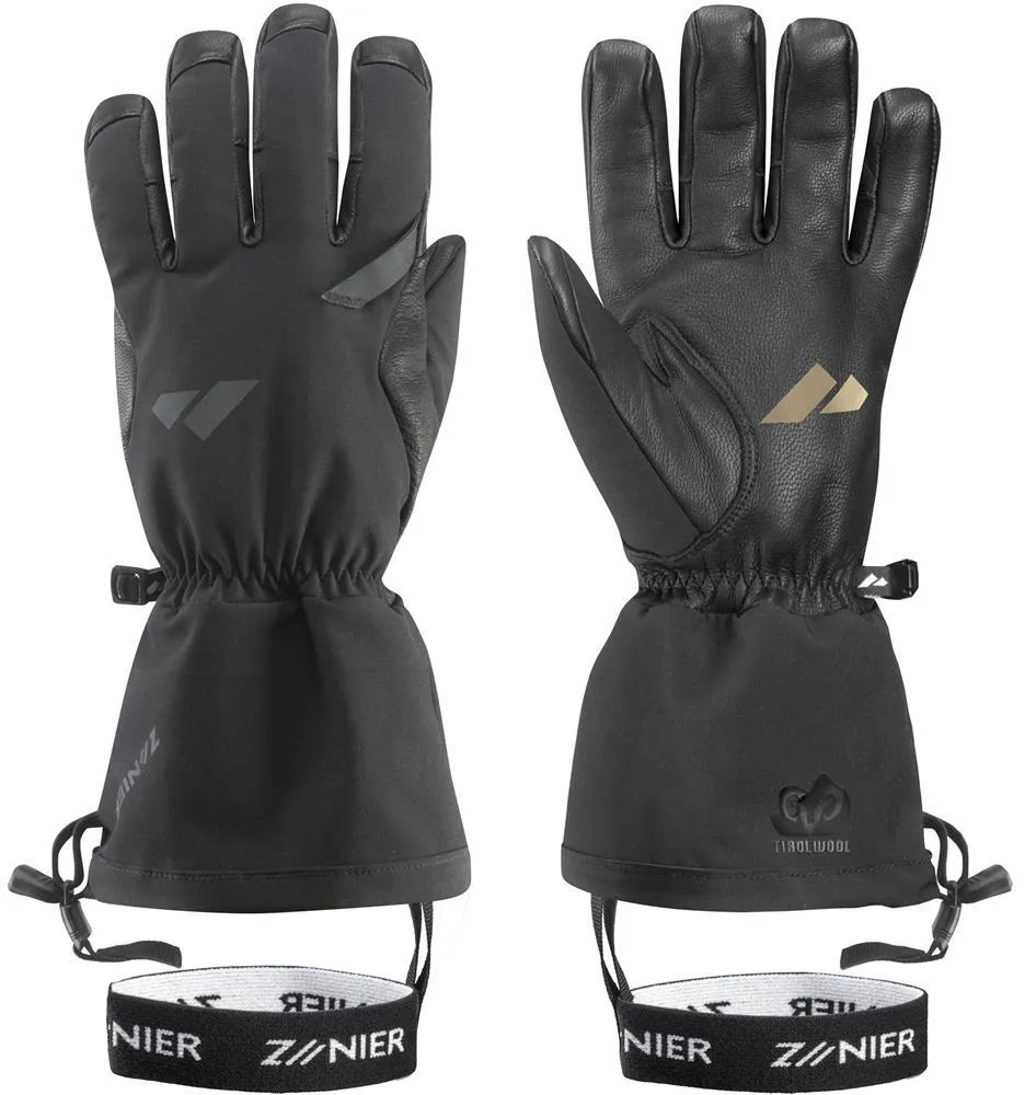 zanier-wildspitze-tw-2-0-fingerhandschuhe-schwarz-tirolwool image 1