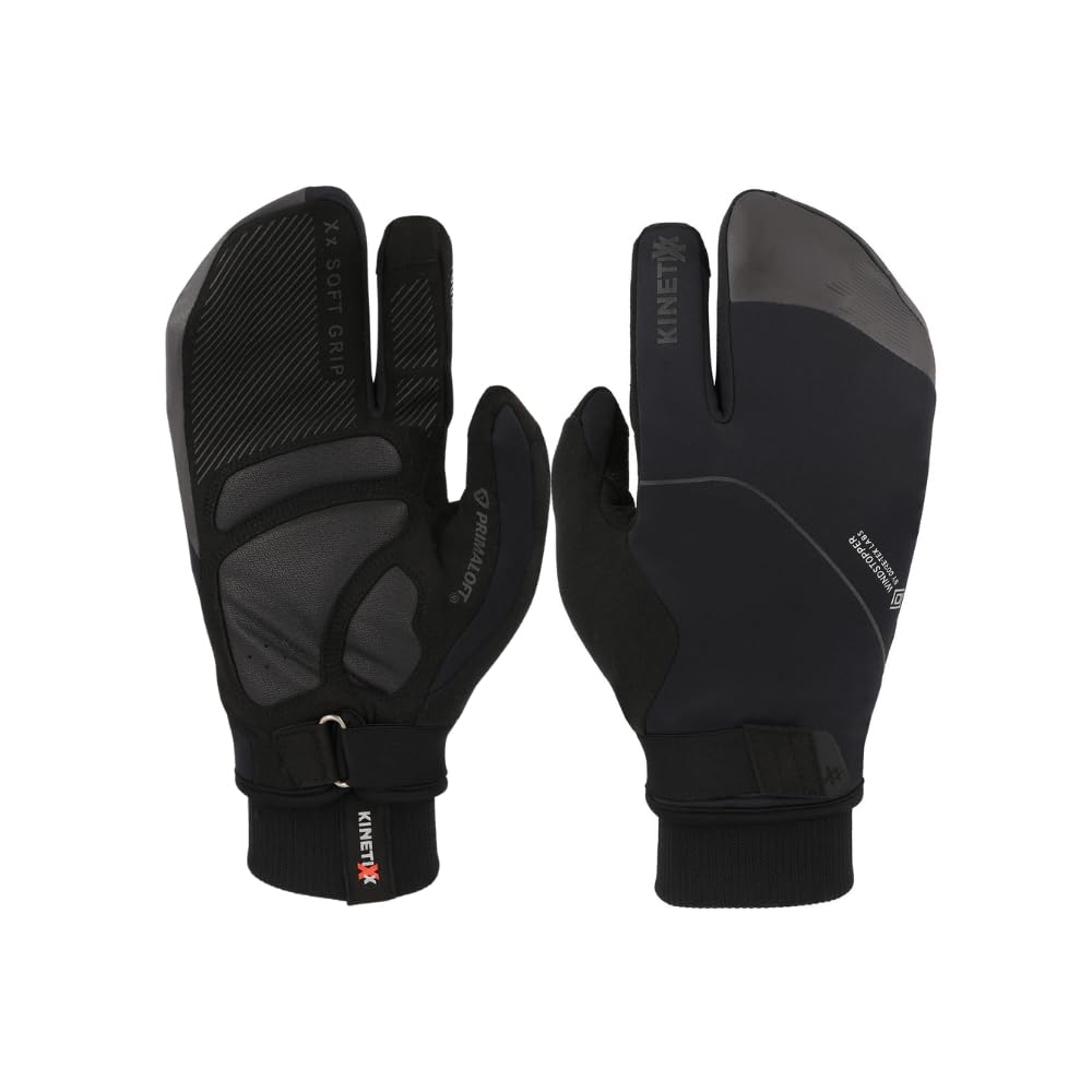kinetixx-luzan-winter-fahrradhandschuhe-schwarz-8-5-trigger image 1