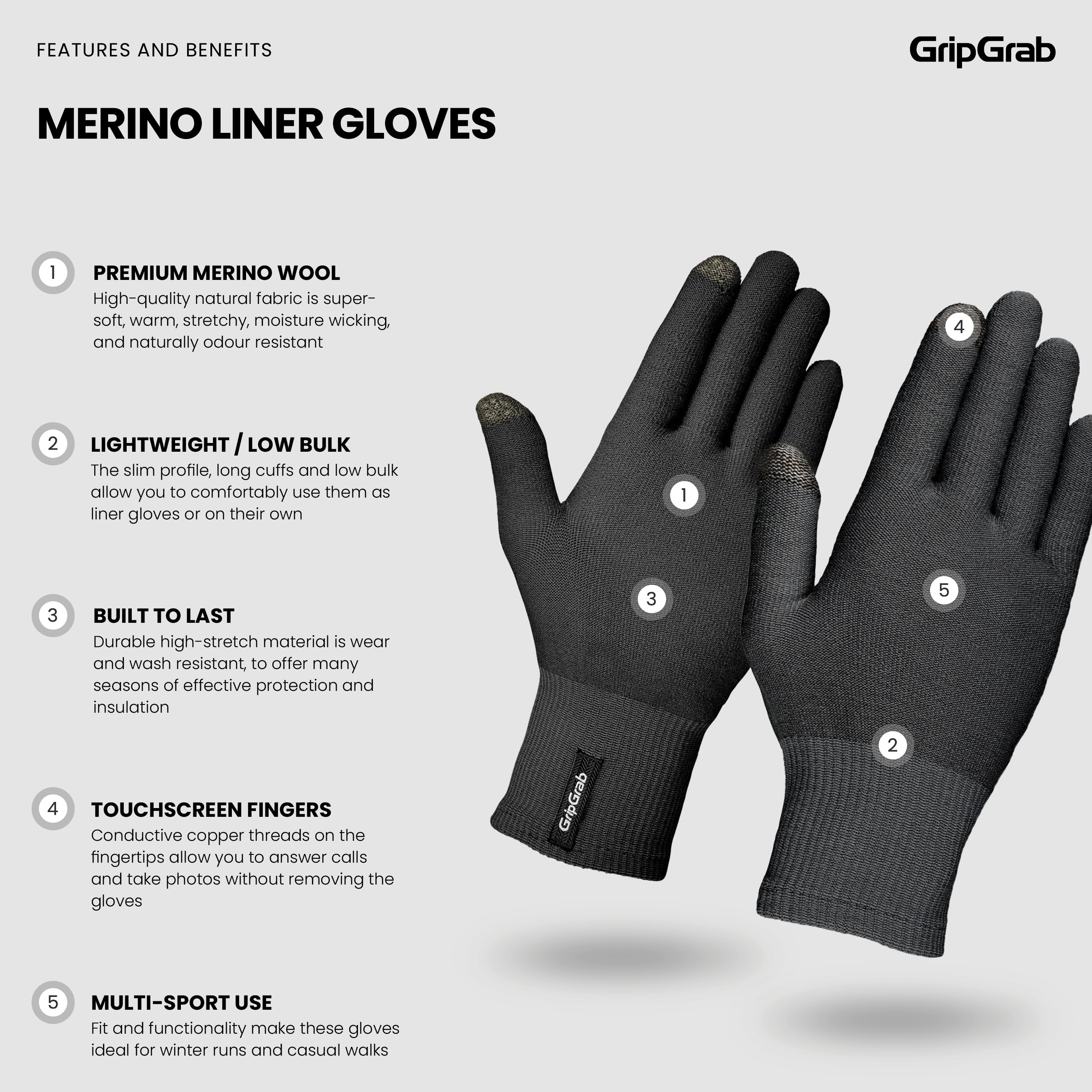 gripgrab-ride-merino-wool-liner-gloves-fahrradhandschuhe-schwarz image 5