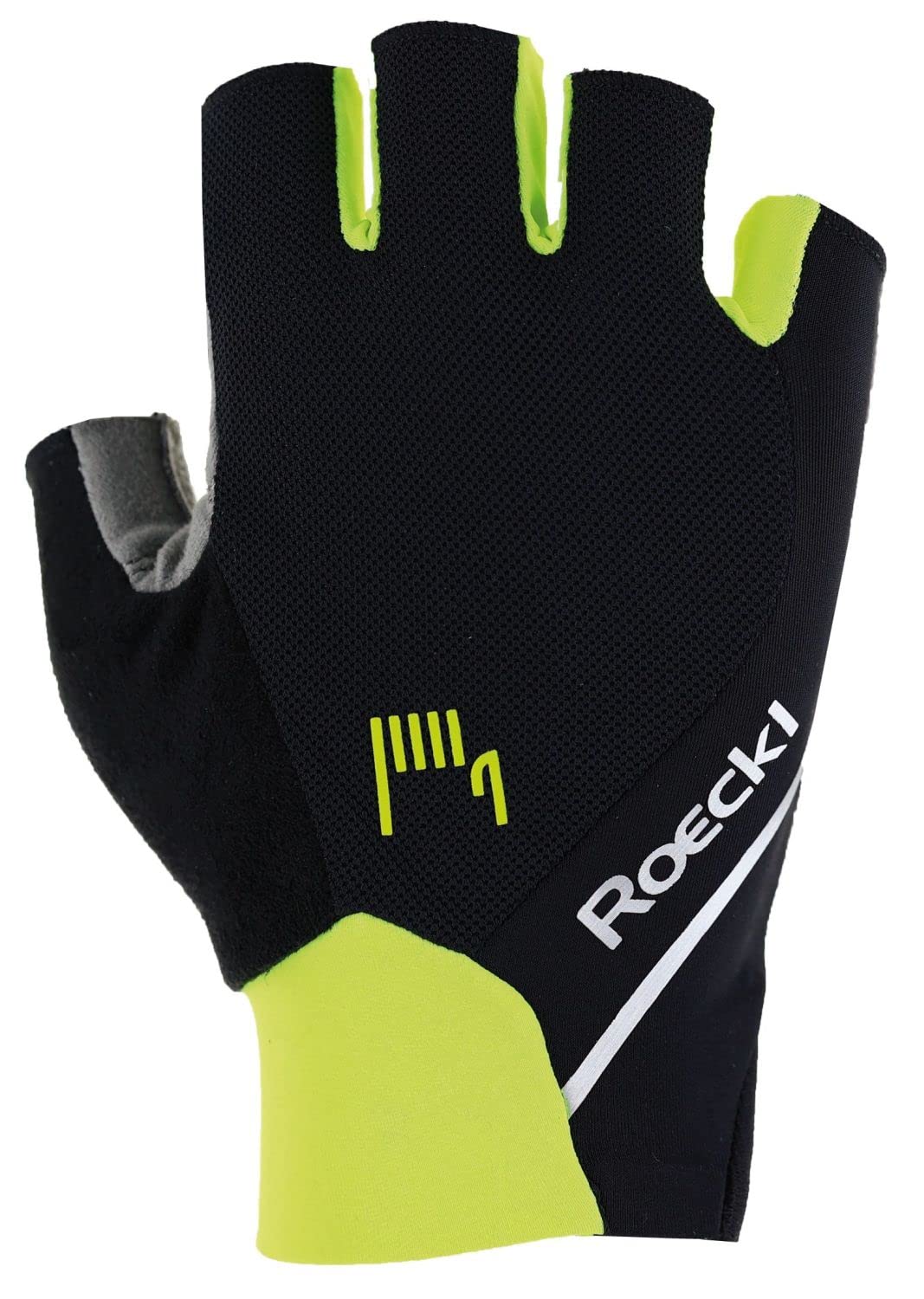 roeckl-eco-series-ivory-2-fahrradhandschuh-kurz-schwarz-gelb image 3
