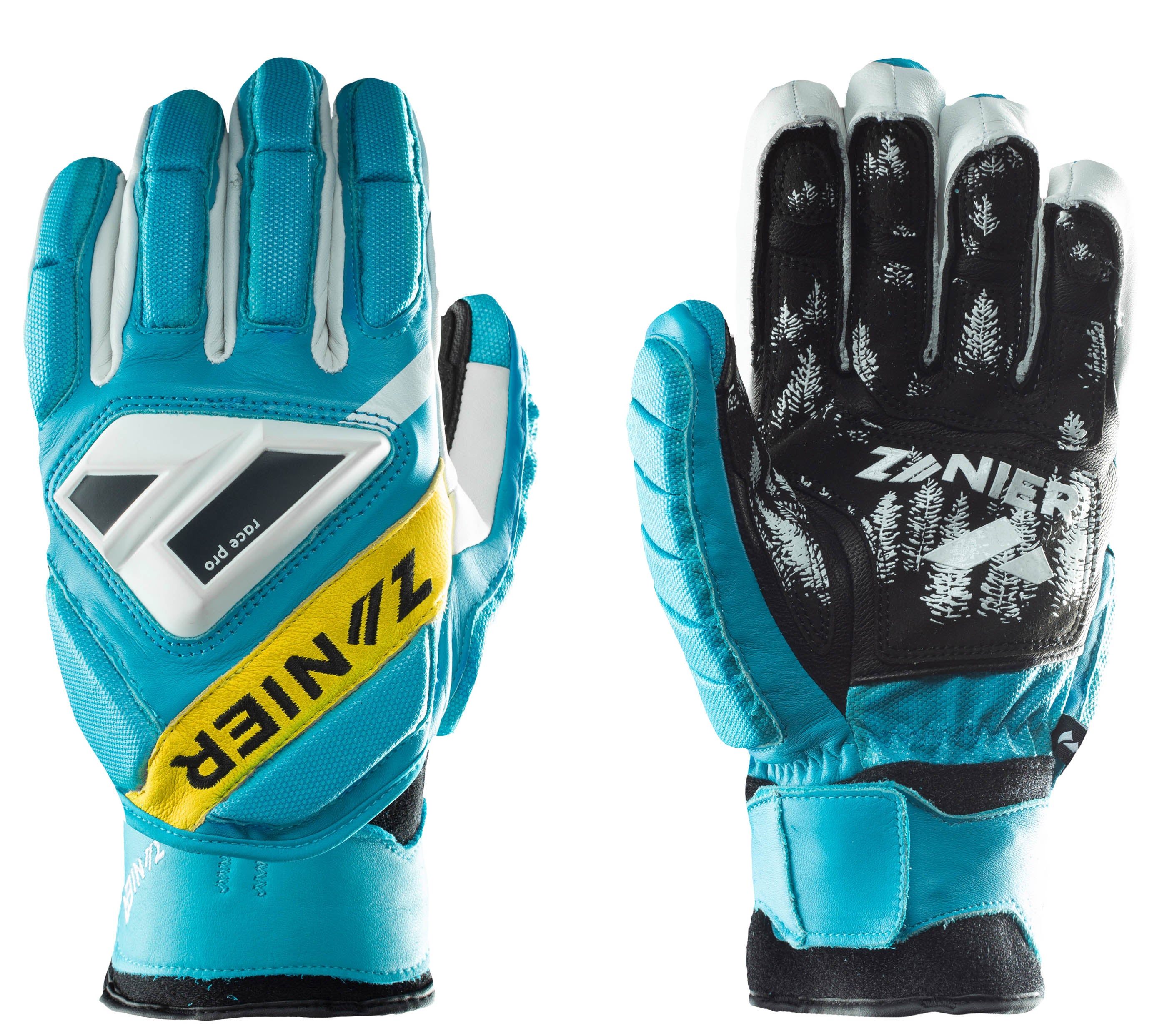 zanier-gate-killer-race-fingerhandschuhe-camo-silber-neon-leder image 3