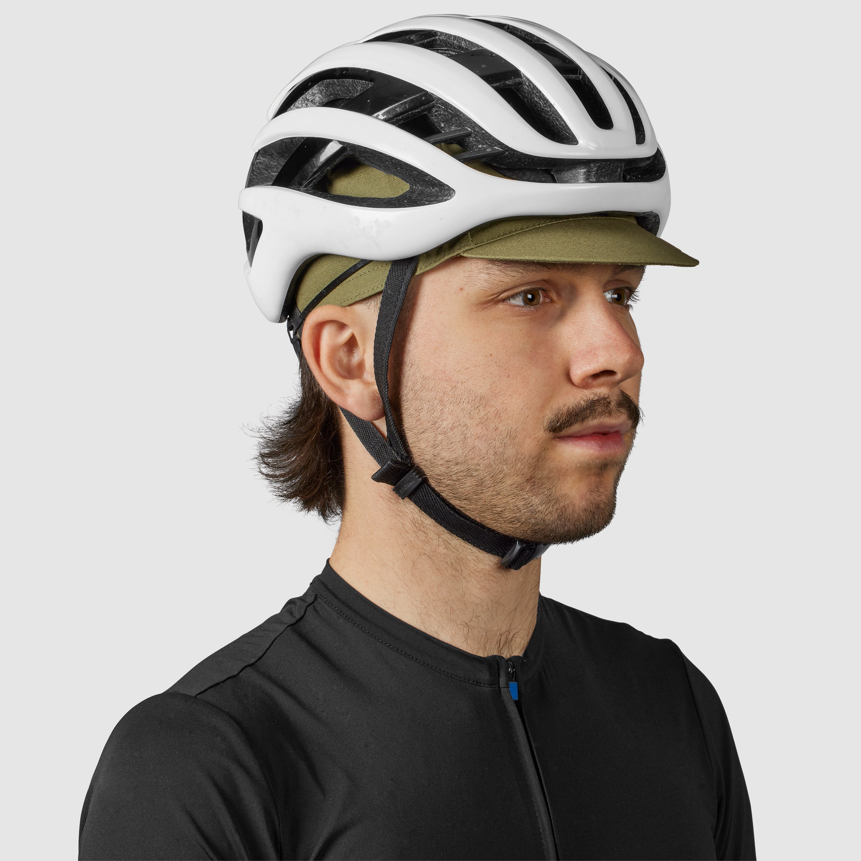 gripgrab-ride-classic-cotton-radkappe-olivgr-n-s-m-baumwolle image 4