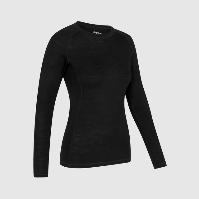 gripgrab-ride-merino-baselayer-damen-schwarz-thermo image 1
