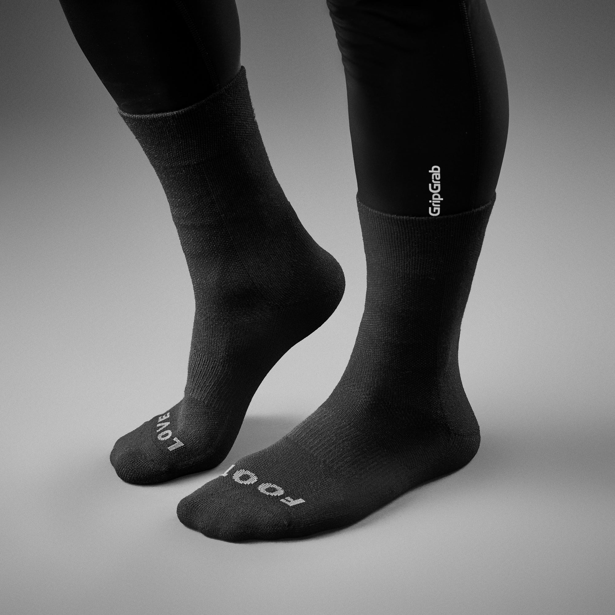 gripgrab-ride-thermo-sl-wintersocken-fahrradsocken-schwarz-thermolite image 2