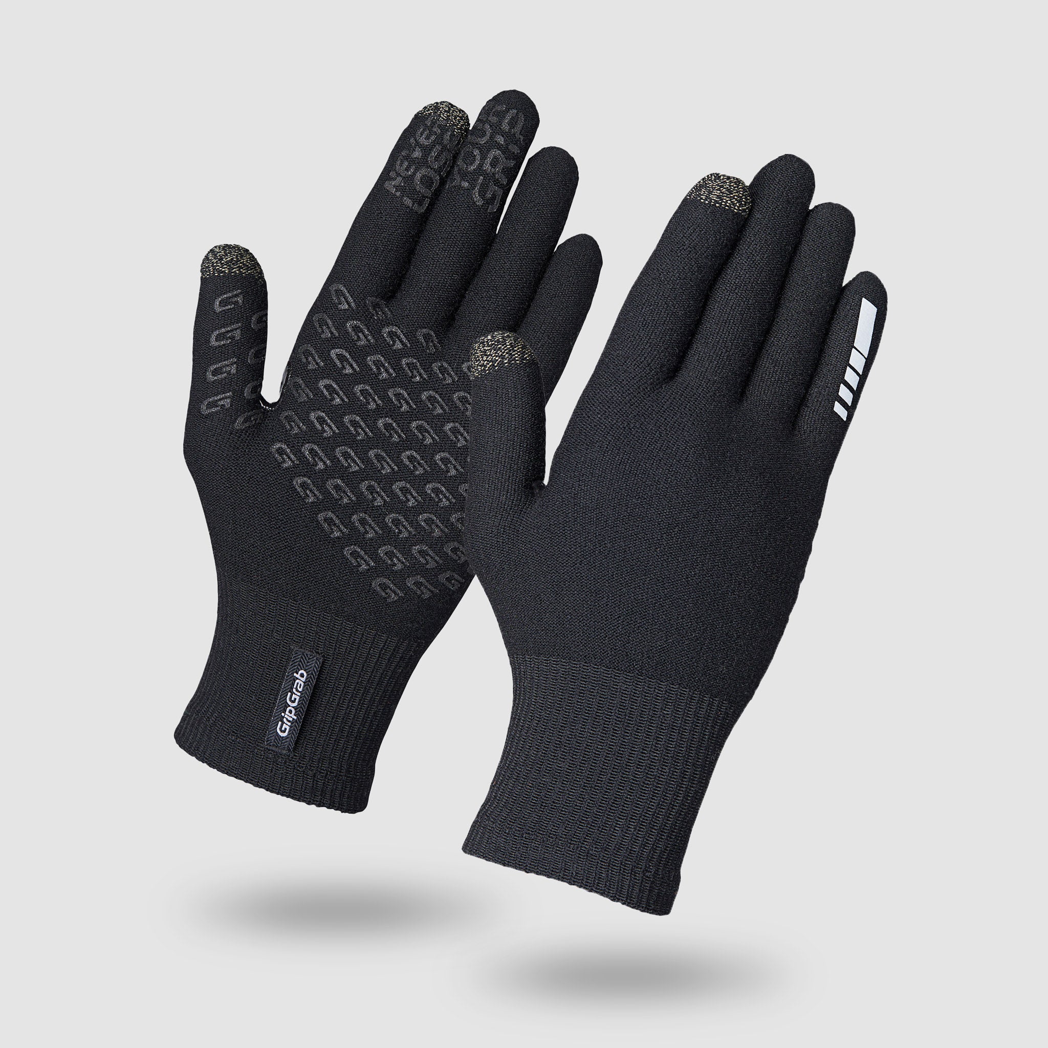 gripgrab-pacr-primavera-2-merino-fahrradhandschuhe-schwarz-touch image 1