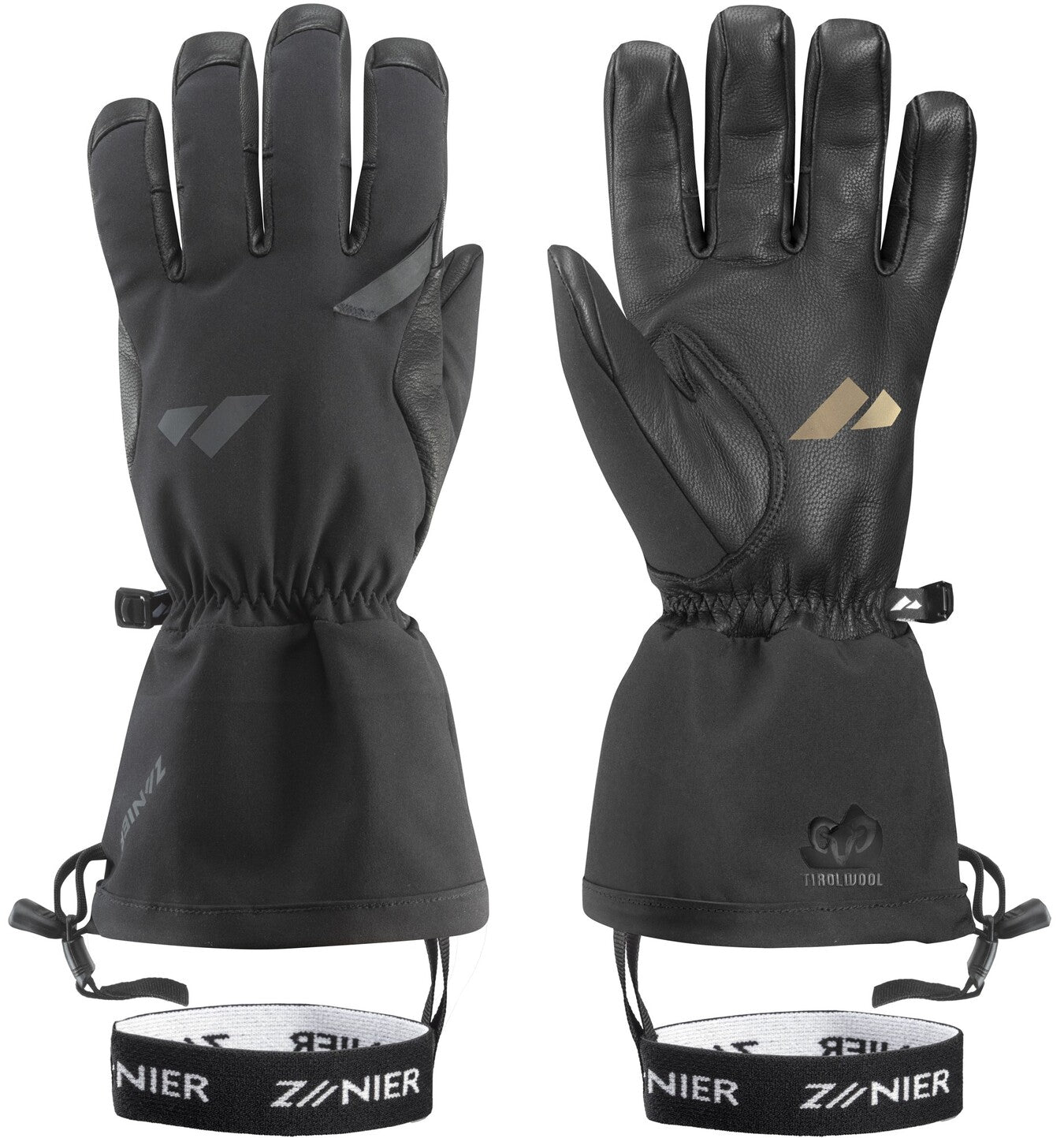 zanier-wildspitze-tw-2-0-fingerhandschuhe-schwarz-tirolwool image 2