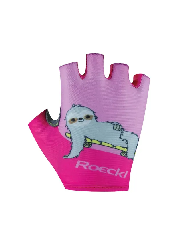 roeckl-trient-kinder-fahrradhandschuhe-faultier-polsterung image 1