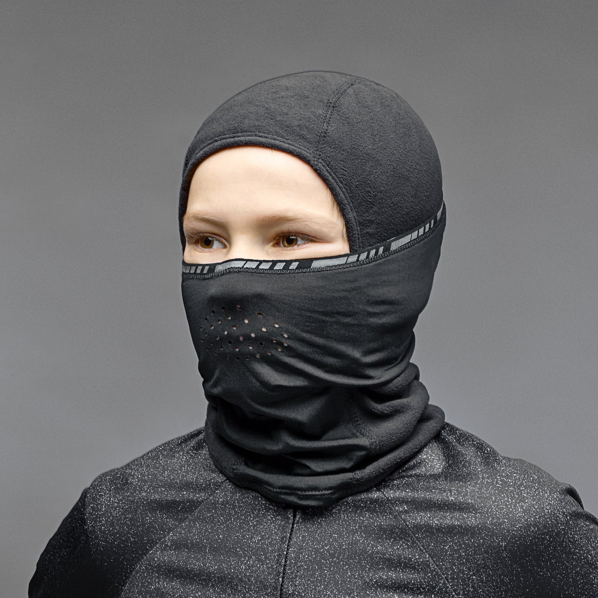 gripgrab-ride-thermo-sturmhaube-kinder-schwarz-fleece image 2