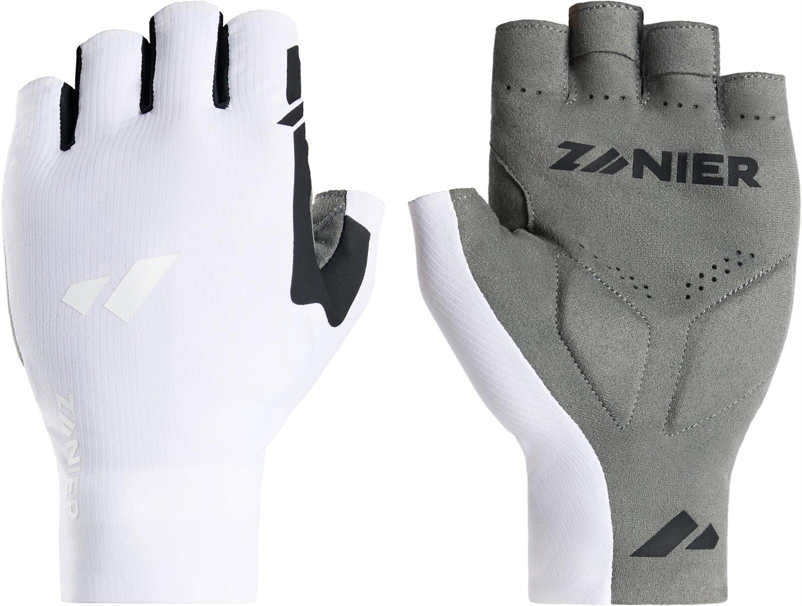 zanier-race-pro-rennradhandschuhe-ultraleicht-weiss-schwarz image 1