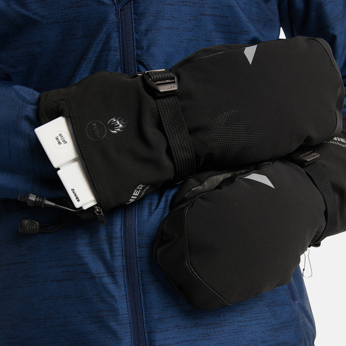 zanier-hot-stx-heizf-ustlinge-leder-touch-schwarz-gr-8 image 3