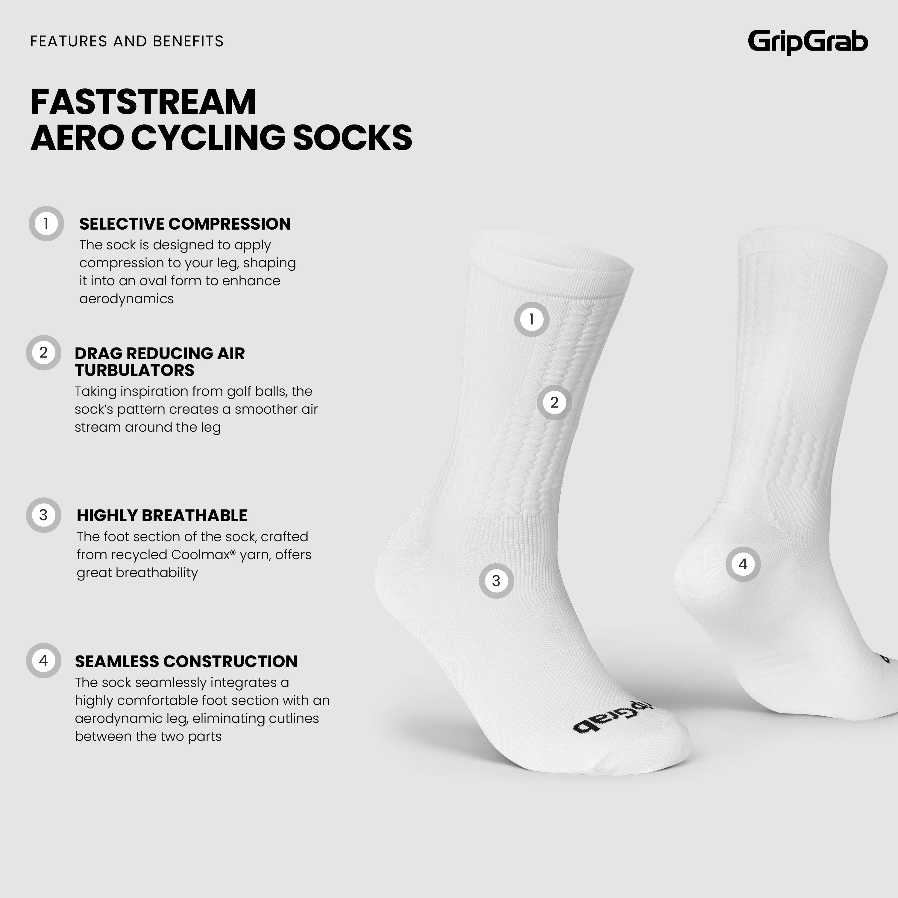 gripgrab-pacr-faststream-aero-radsocken-wei-m-coolmax image 4