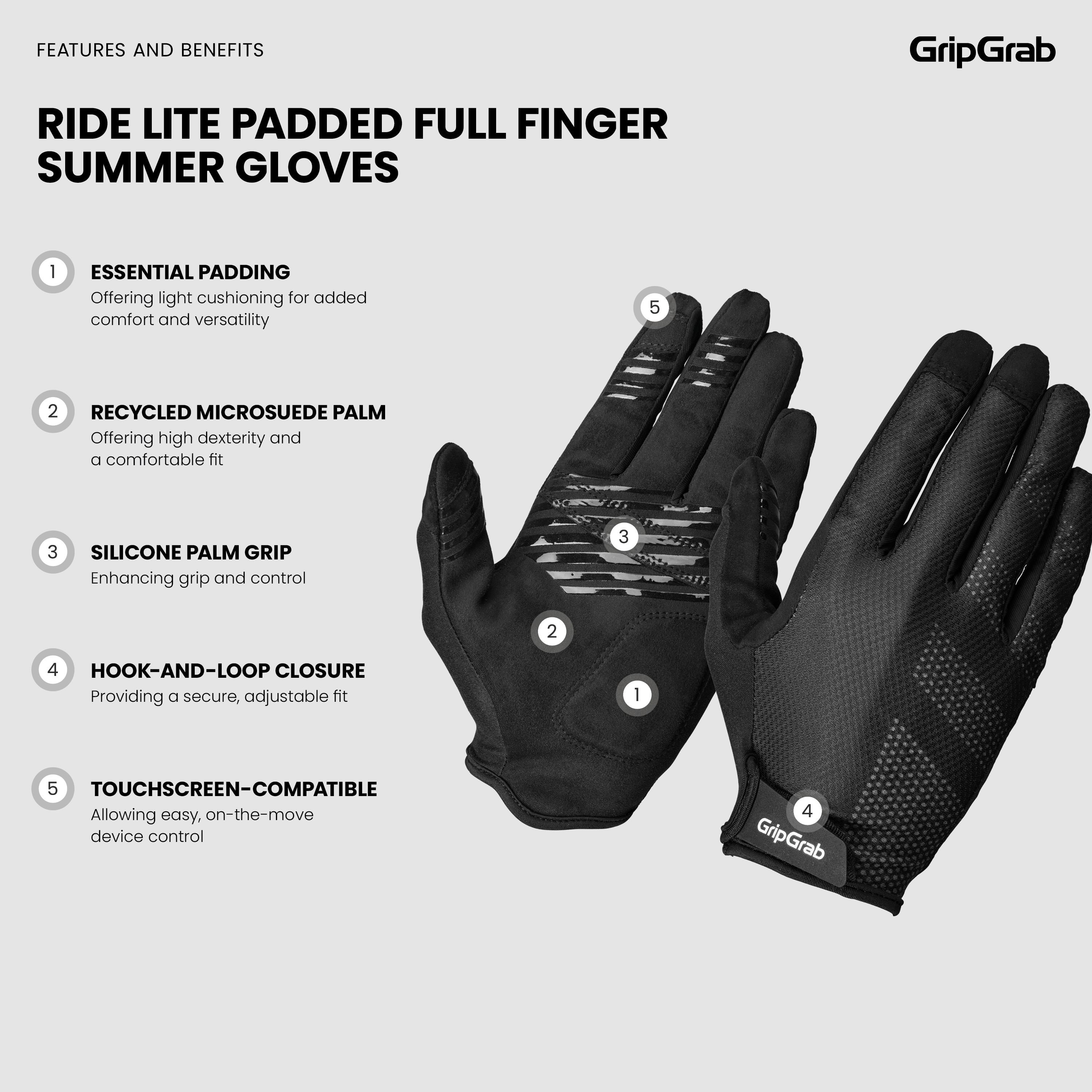 gripgrab-ride-lite-sommer-handschuhe-navy-blue-vollfinger image 5